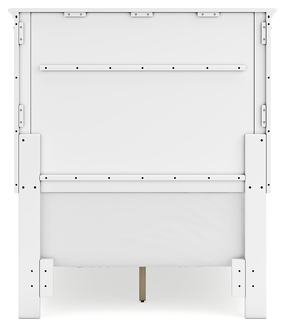 Fortman Twin Panel Bed - B680B6