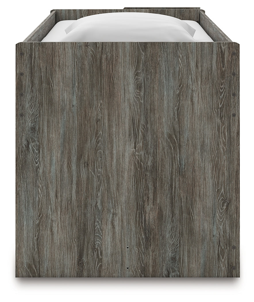 Frandern Gray Twin Loft Bed - B4480B12