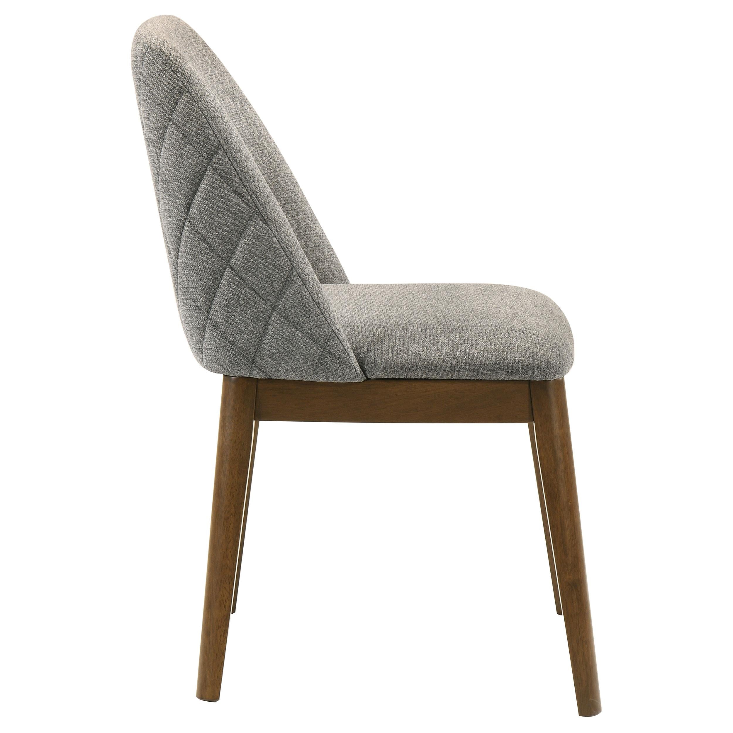 Franklin Upholstered Dining Side Chair Grey (Set of 2) - 193822