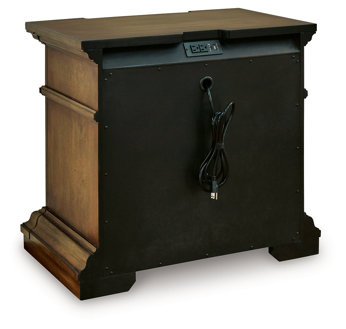 Frantanna Brown Nightstand - PCB949-93