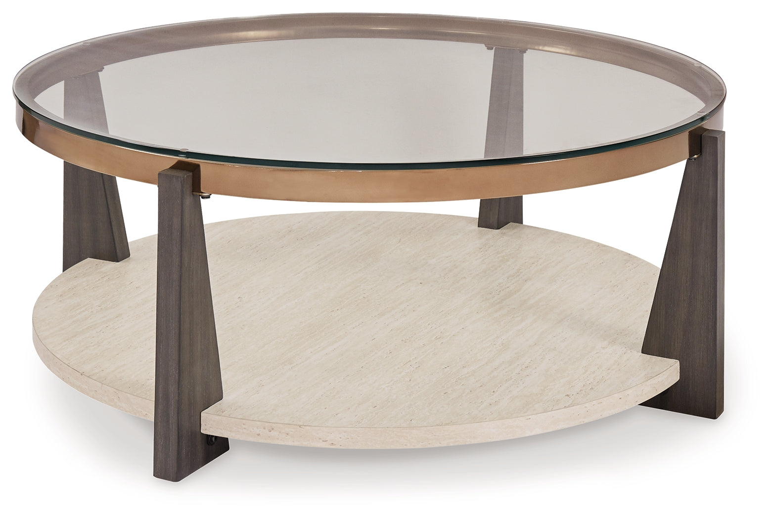 Frazwa Coffee Table with 2 End Tables in Multi - PKG018493