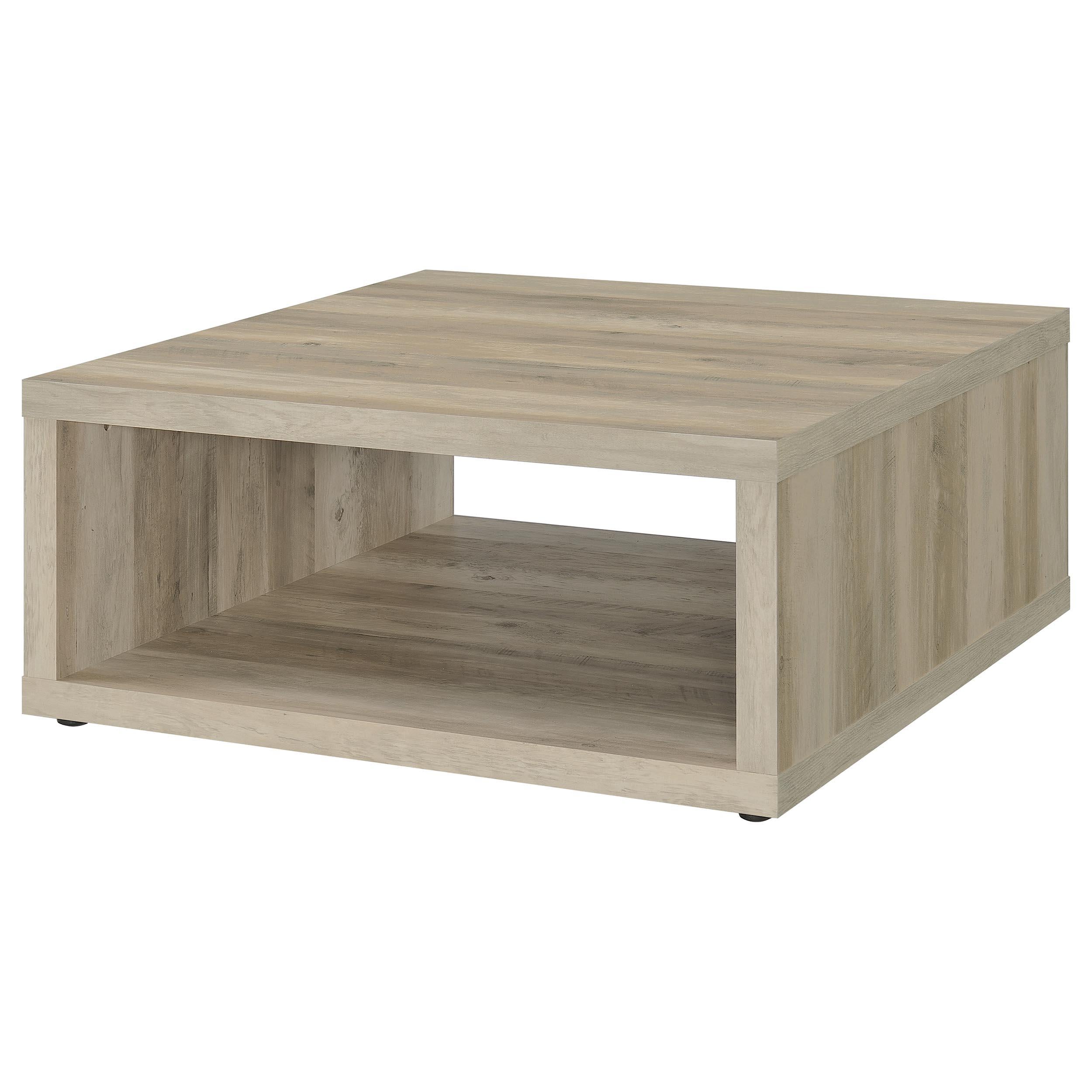 Frisco 2-piece Coffee and End Table Set Distressed Pine - 710518-S2