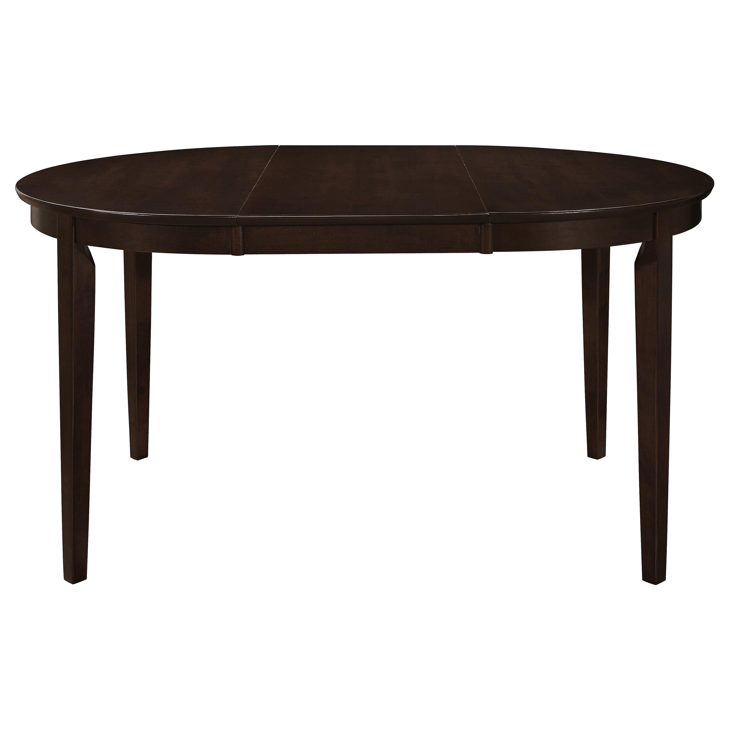 Gabriel 7-piece Extension Leaf Dining Table Set Cappuccino - 100770-S7