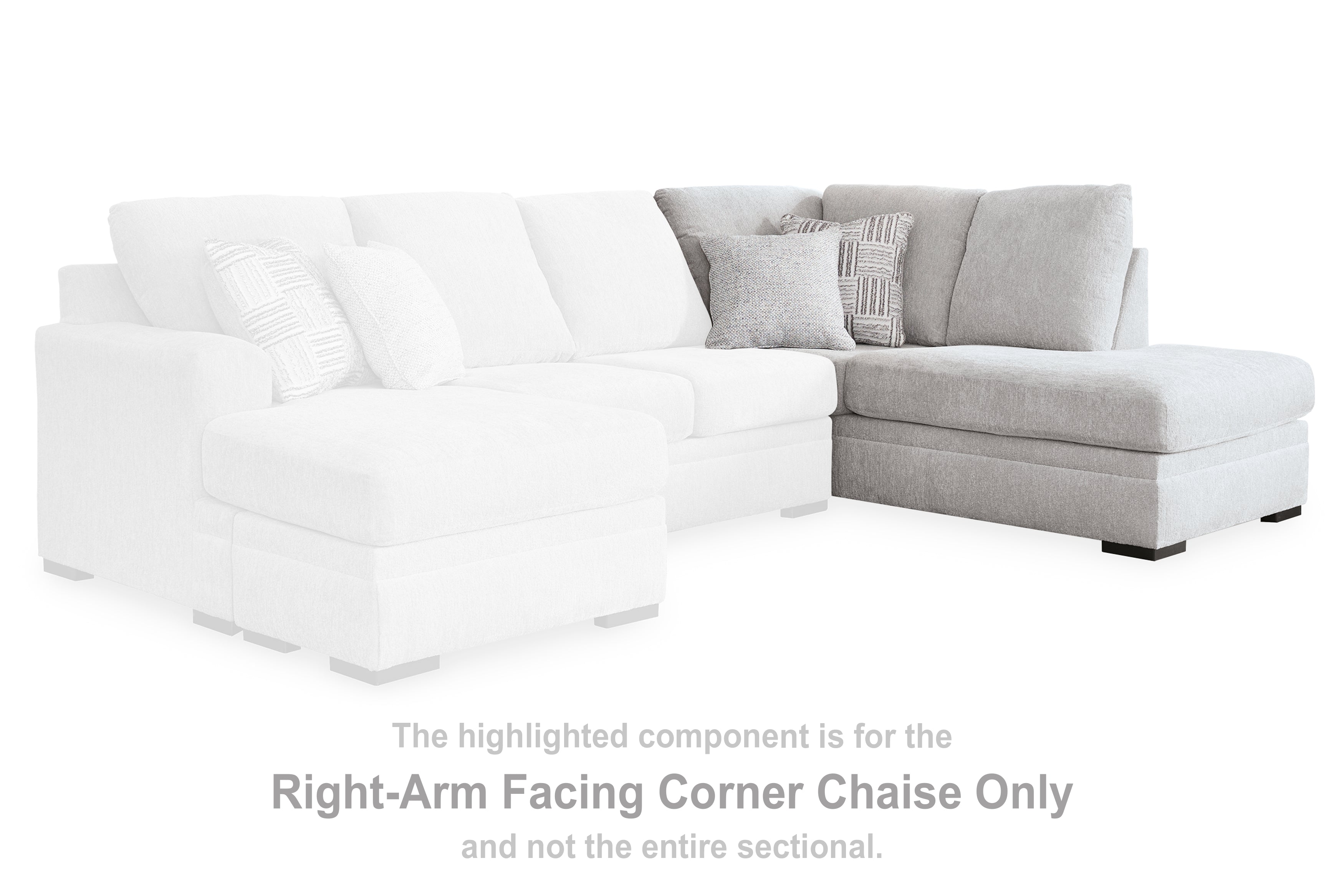 Gabyleigh Nickel Right-Arm Facing Corner Chaise - 2090417