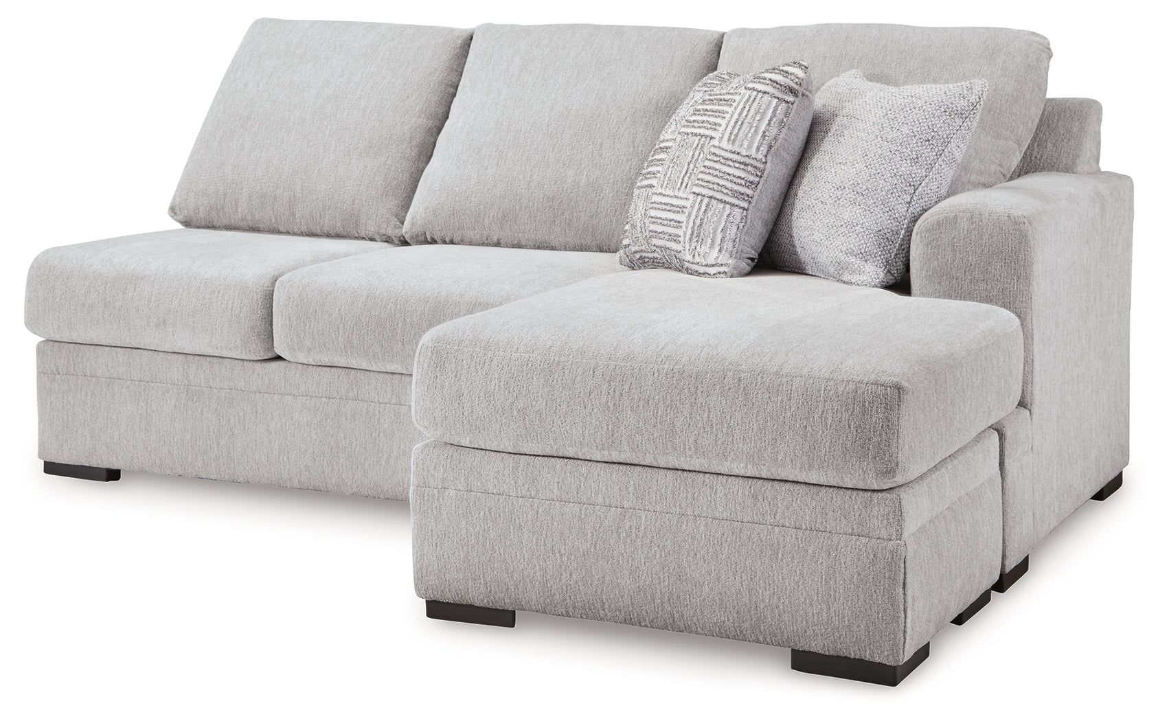 Gabyleigh Nickel Right-Arm Facing Sofa Chaise - 2090403