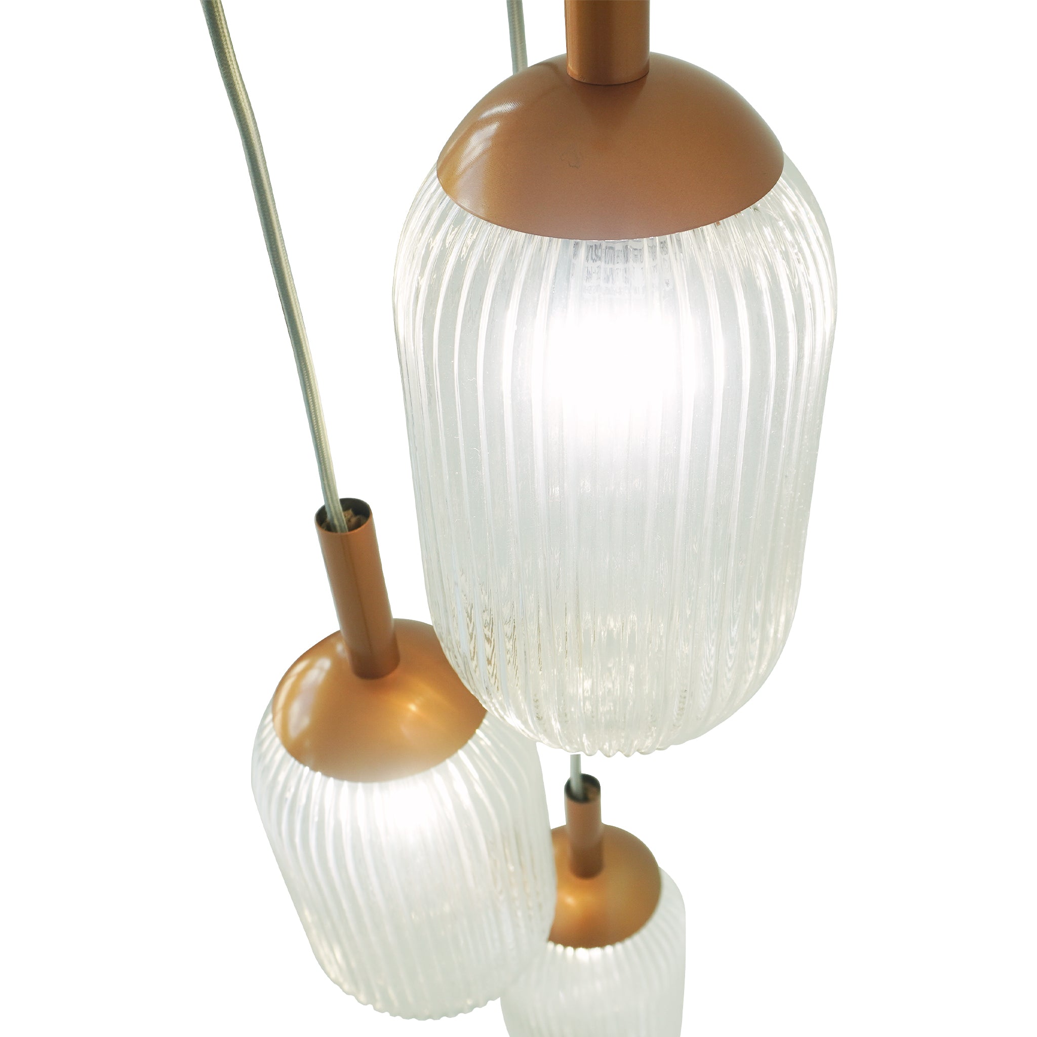 Gala Pendant Lamp - Bronze and Clear - PNL04102001