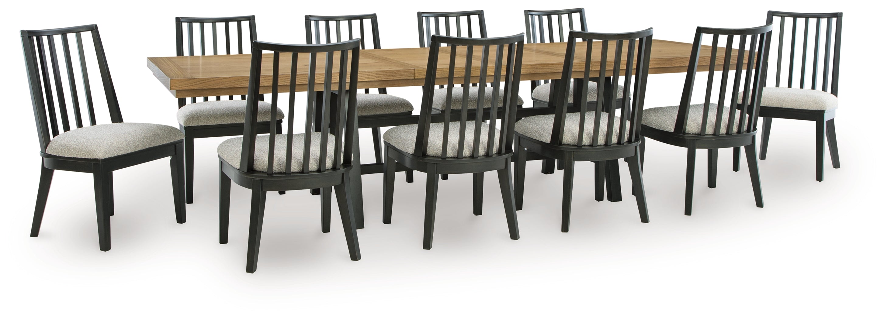 Galliden Extension Dining Table and 10 Chairs - D841D13