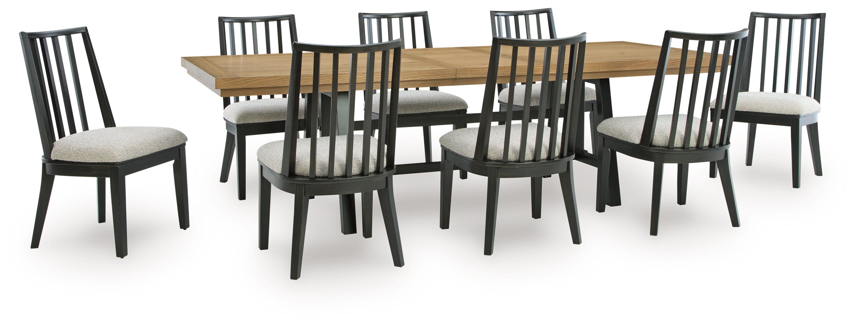 Galliden Extension Dining Table and 8 Chairs - D841D12