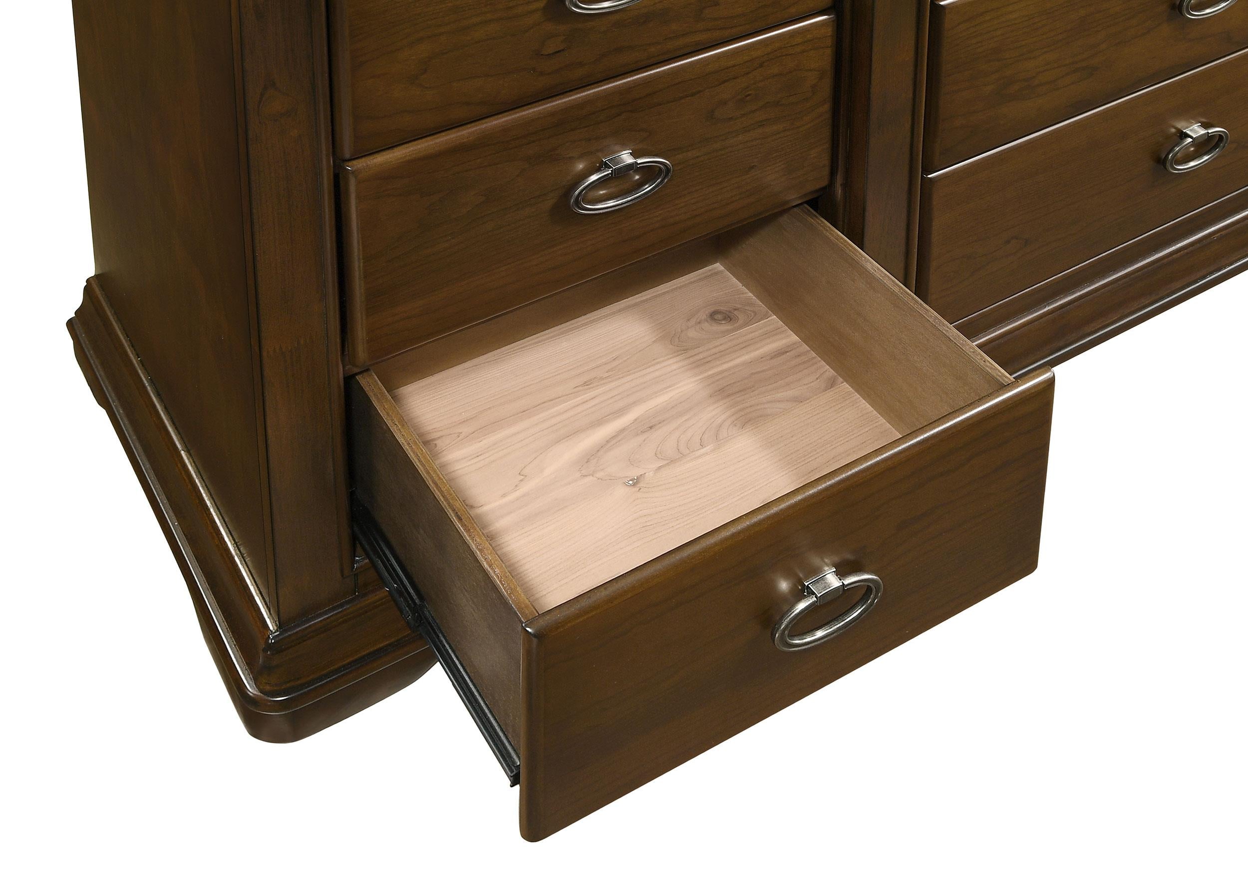 Garland 11-drawer Bedroom Dresser Cabinet Brown Cherry - 205303