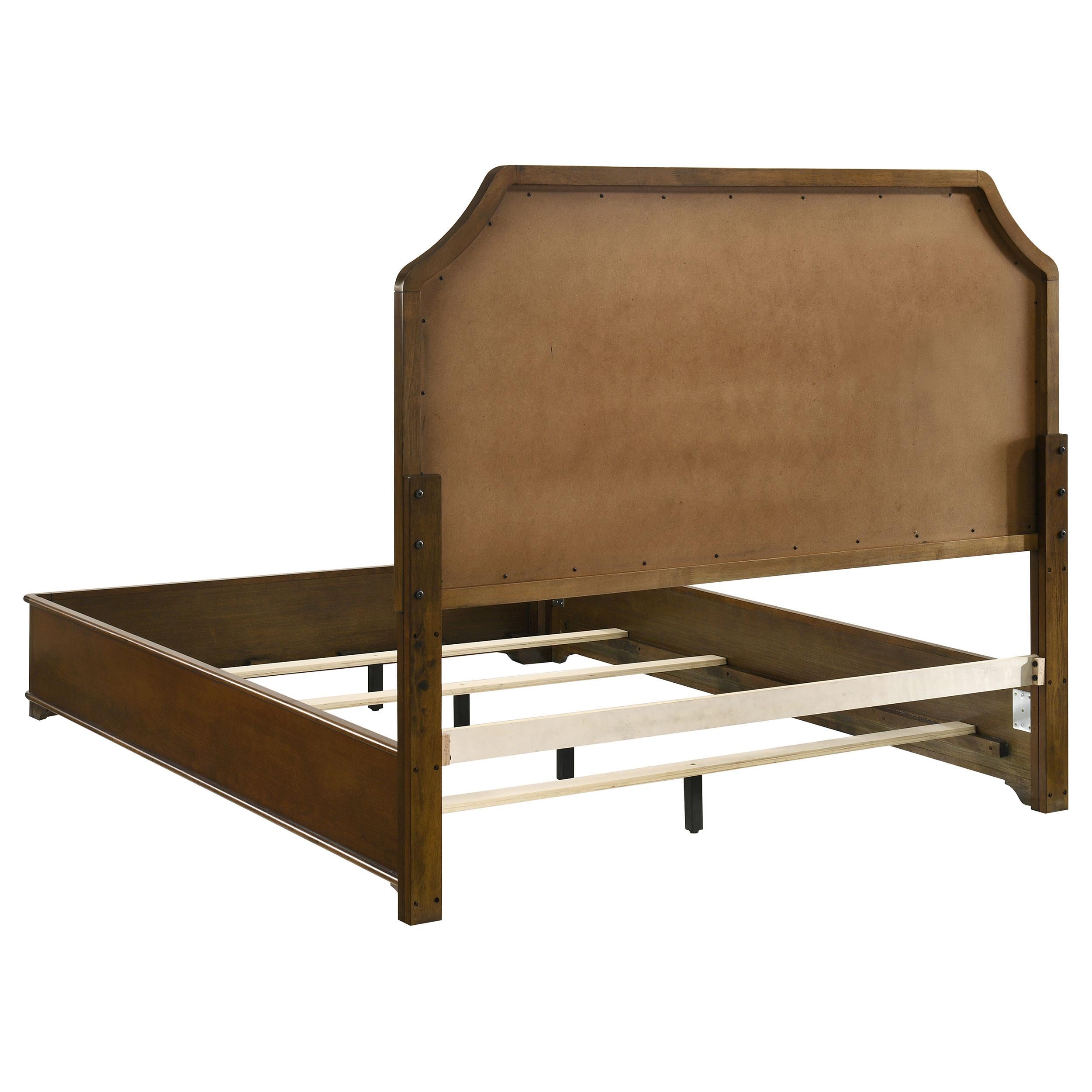 Garland 4-piece Queen Bedroom Set Brown Cherry - 205301Q-S4
