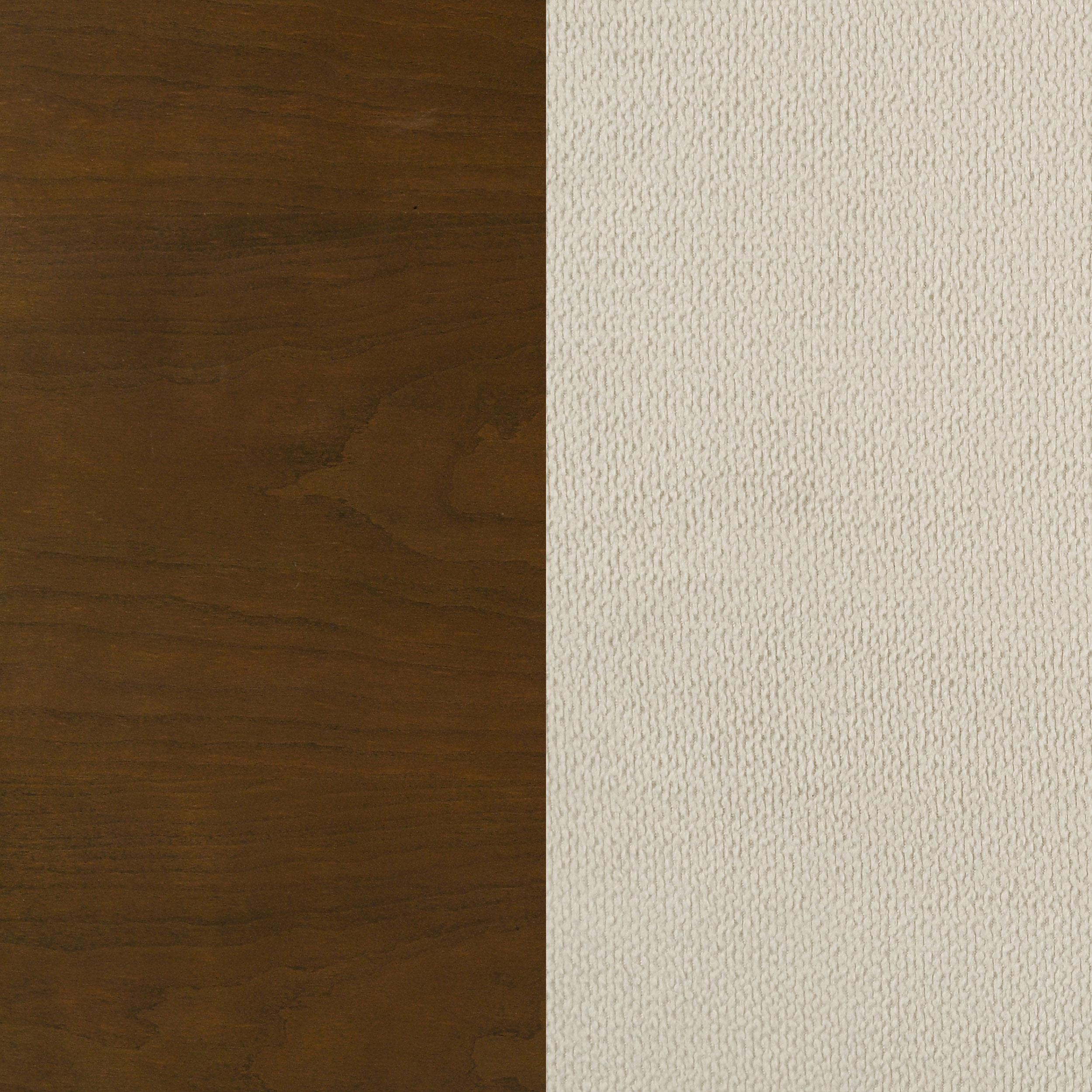 Garland 58-inch Eastern King Panel Bed Cream Brown Cherry - 205301KE