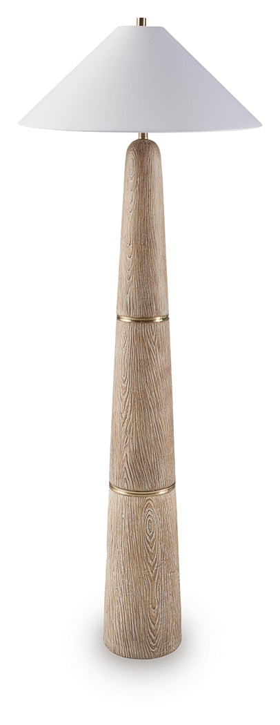 Gasparleigh Brown/Gold Finish Table Lamp - L235811