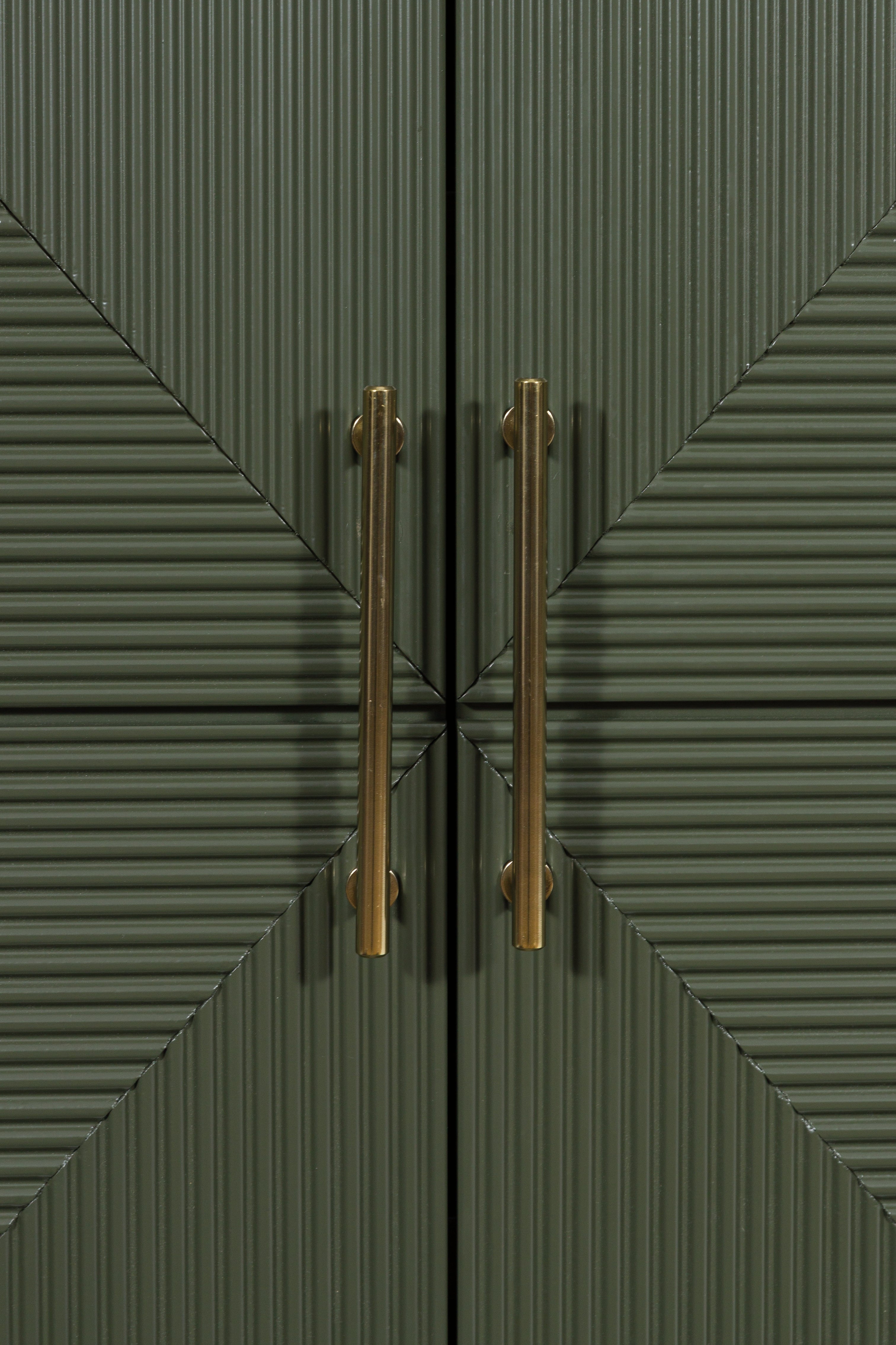 Geirwood Dark Green Accent Cabinet - A4000676