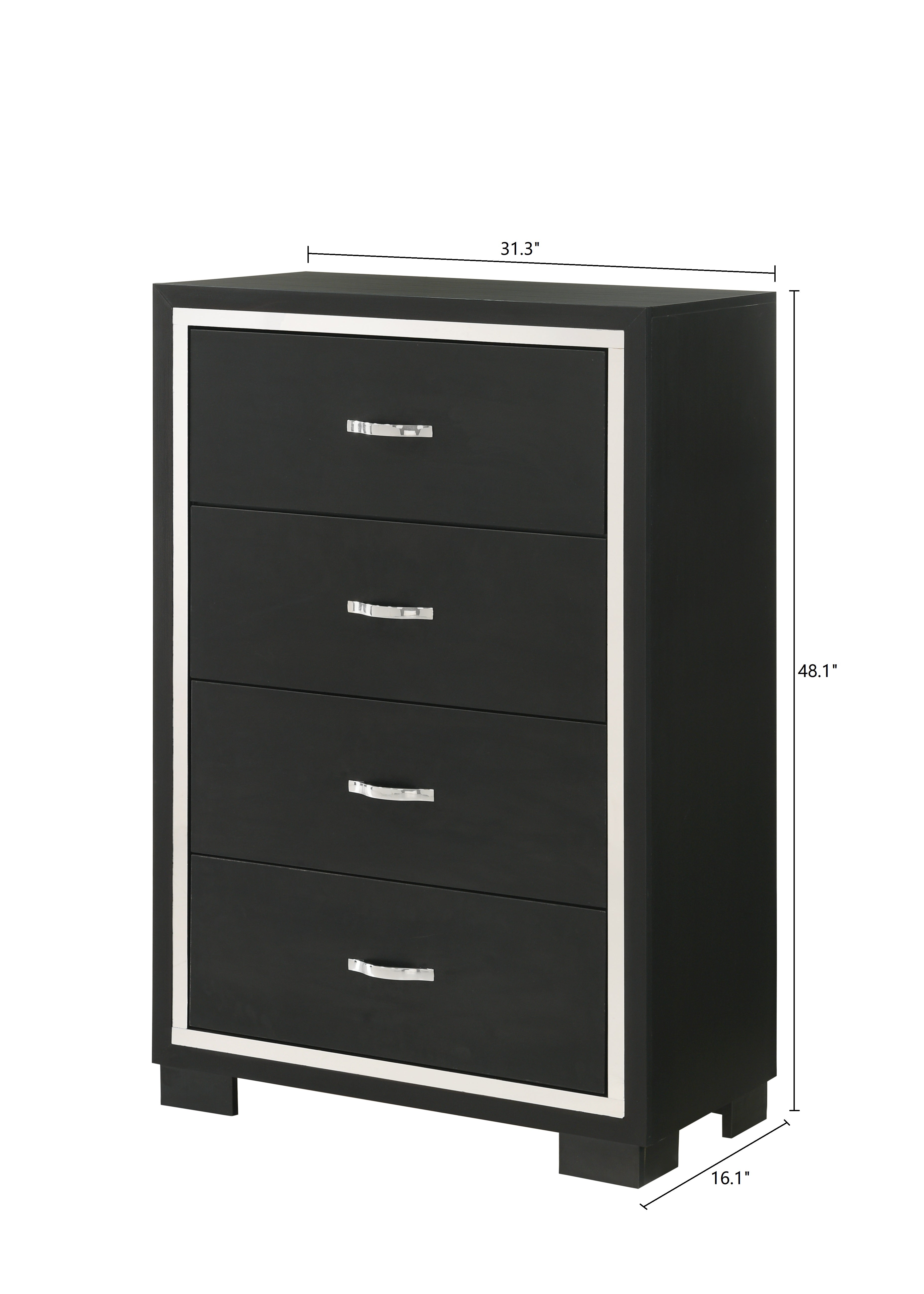 Gennro Black Corduroy Upholstered Panel Bedroom Set - SET | B9295-Q-HBFB | B9295-KQ-RAIL | B9295-2 | B9295-4 - Bien Home Furniture & Electronics