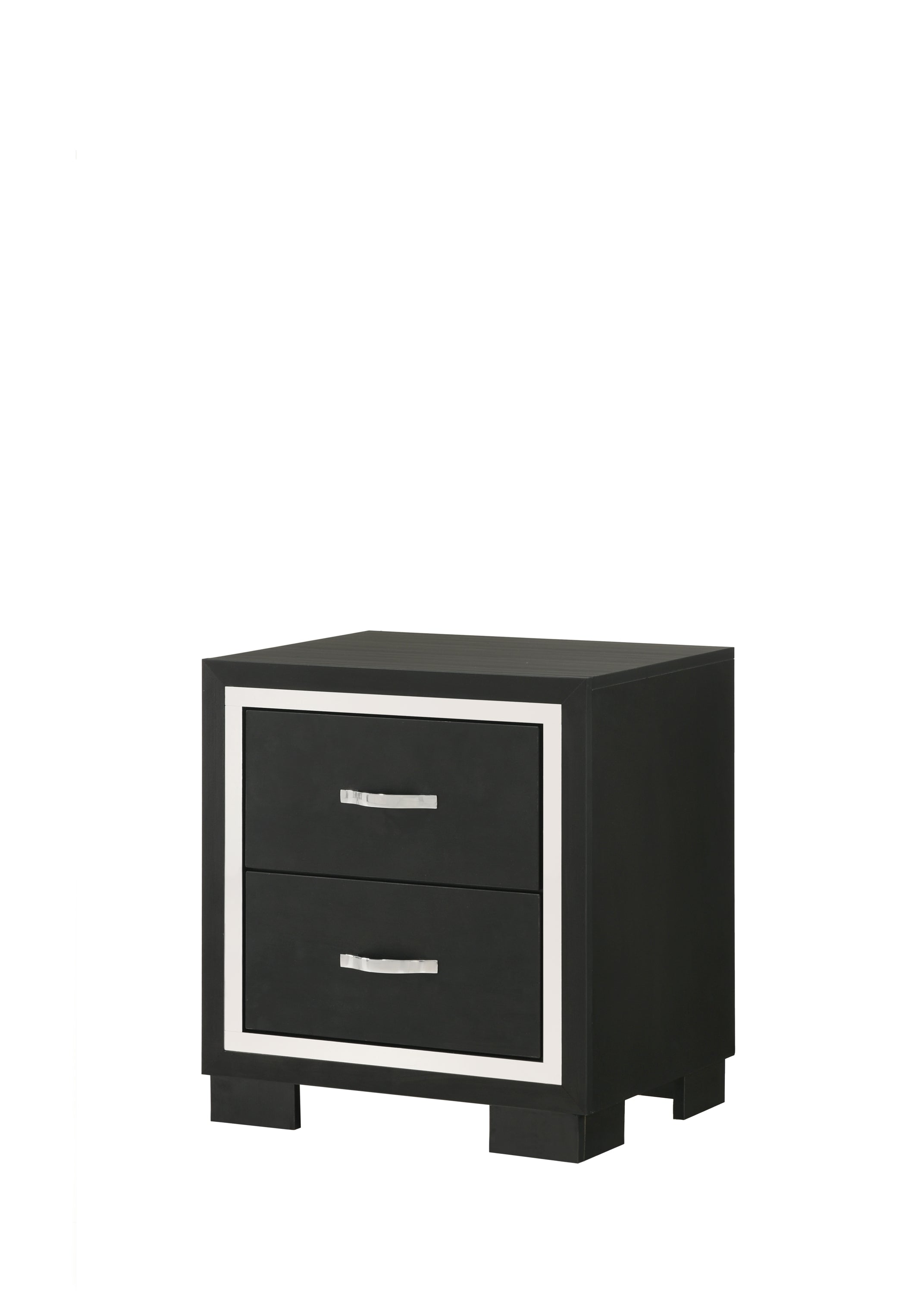 Gennro Black Corduroy Upholstered Panel Bedroom Set - SET | B9295-Q-HBFB | B9295-KQ-RAIL | B9295-2 | B9295-4 - Bien Home Furniture & Electronics