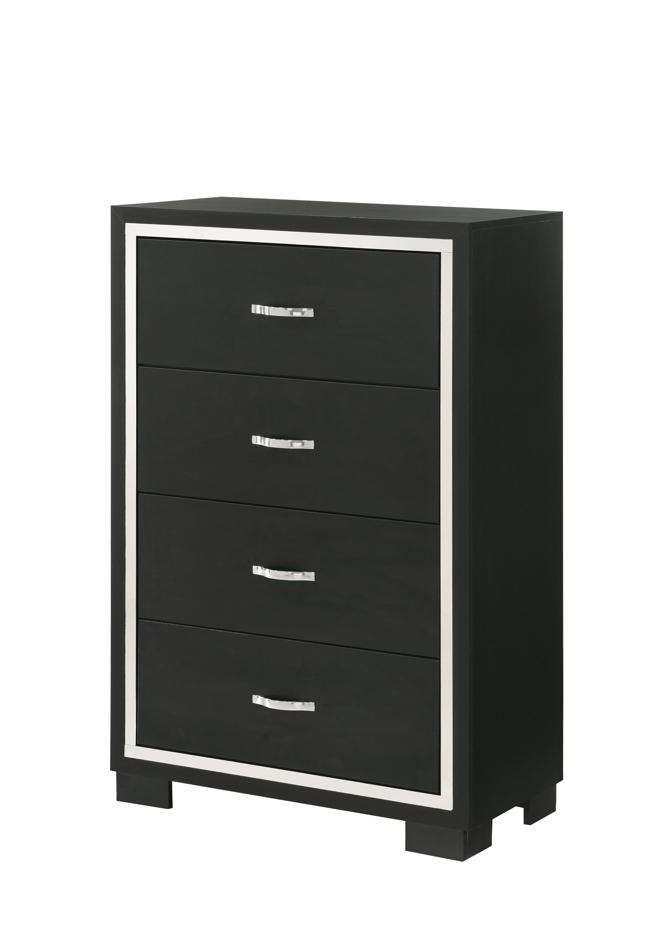 Gennro Black Corduroy Upholstered Panel Bedroom Set - SET | B9295-Q-HBFB | B9295-KQ-RAIL | B9295-2 | B9295-4 - Bien Home Furniture & Electronics