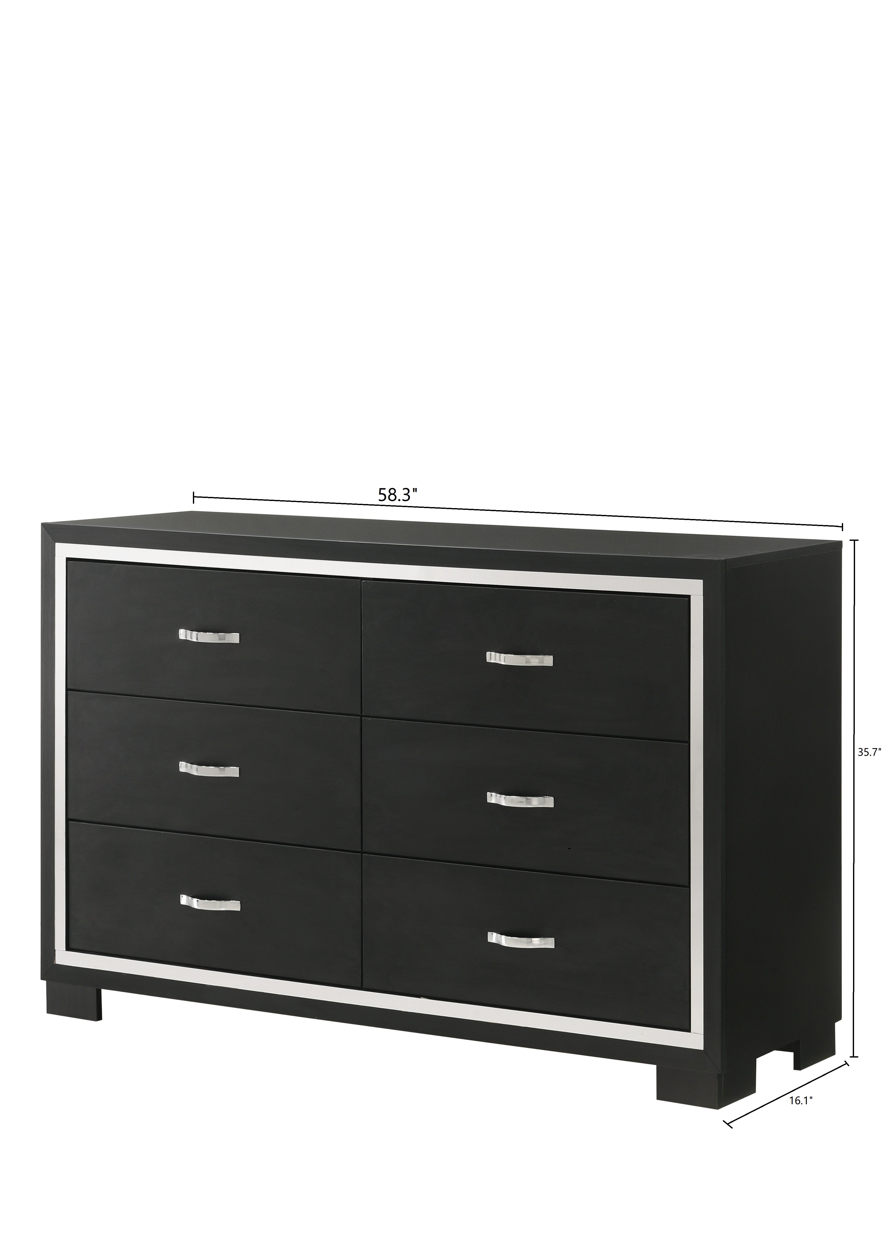 Gennro Black Corduroy Upholstered Panel Bedroom Set - SET | B9295-Q-HBFB | B9295-KQ-RAIL | B9295-2 | B9295-4 - Bien Home Furniture & Electronics