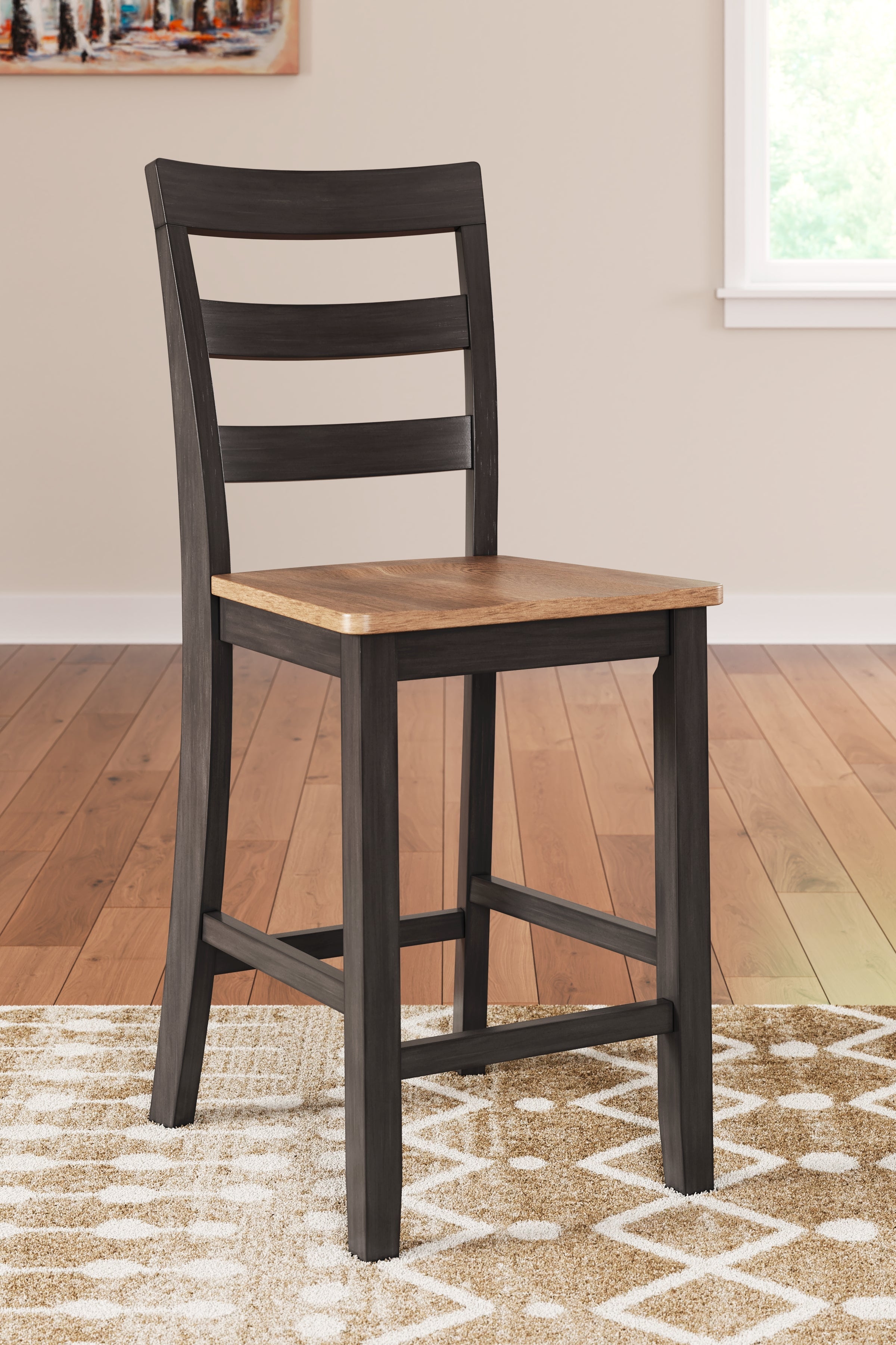 Gesthaven Counter Height Dining Table and 2 Barstools in Natural/Brown from Ashley - Luna Furniture