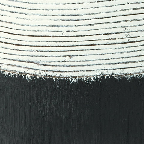 Girtha Antique White/Black Vase - A2000876