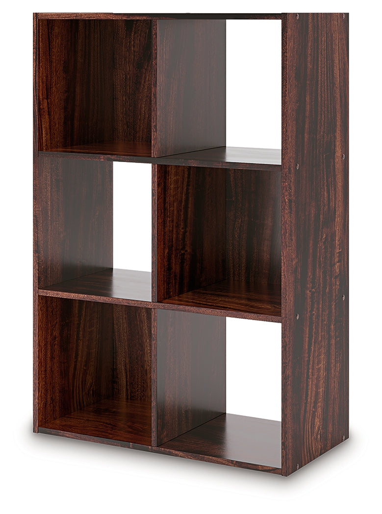 Glosmount Cherry/Light Brown Six Cube Organizer - EA1055-3X2