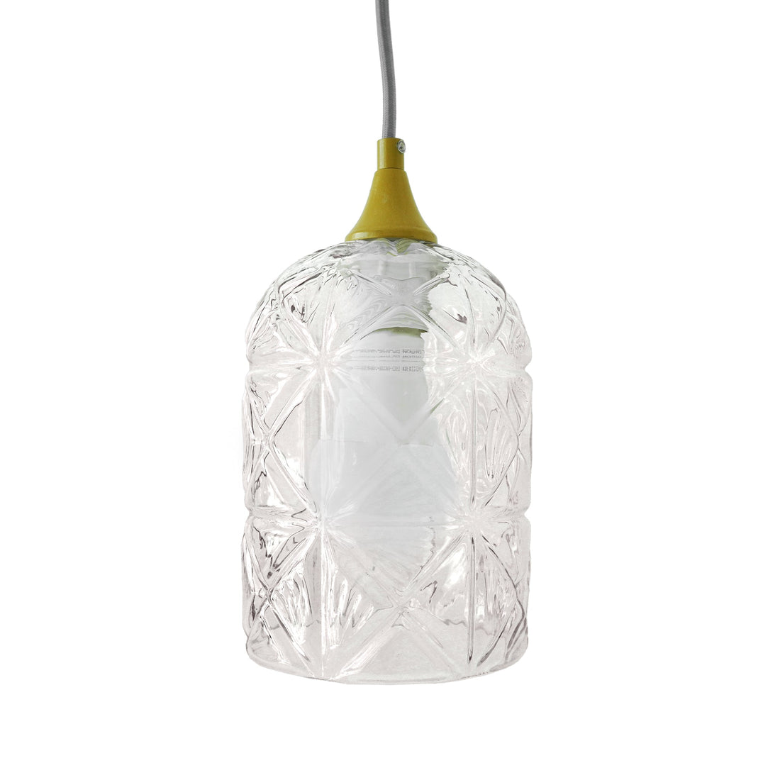 Glowline Pendant Lamp - Gold and Clear - PNL04102901