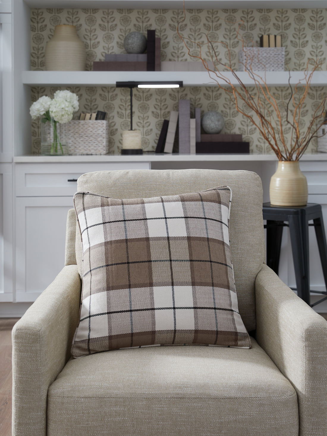 Godricton Brown/Black/Cream Pillow (Set of 4) - A1001103