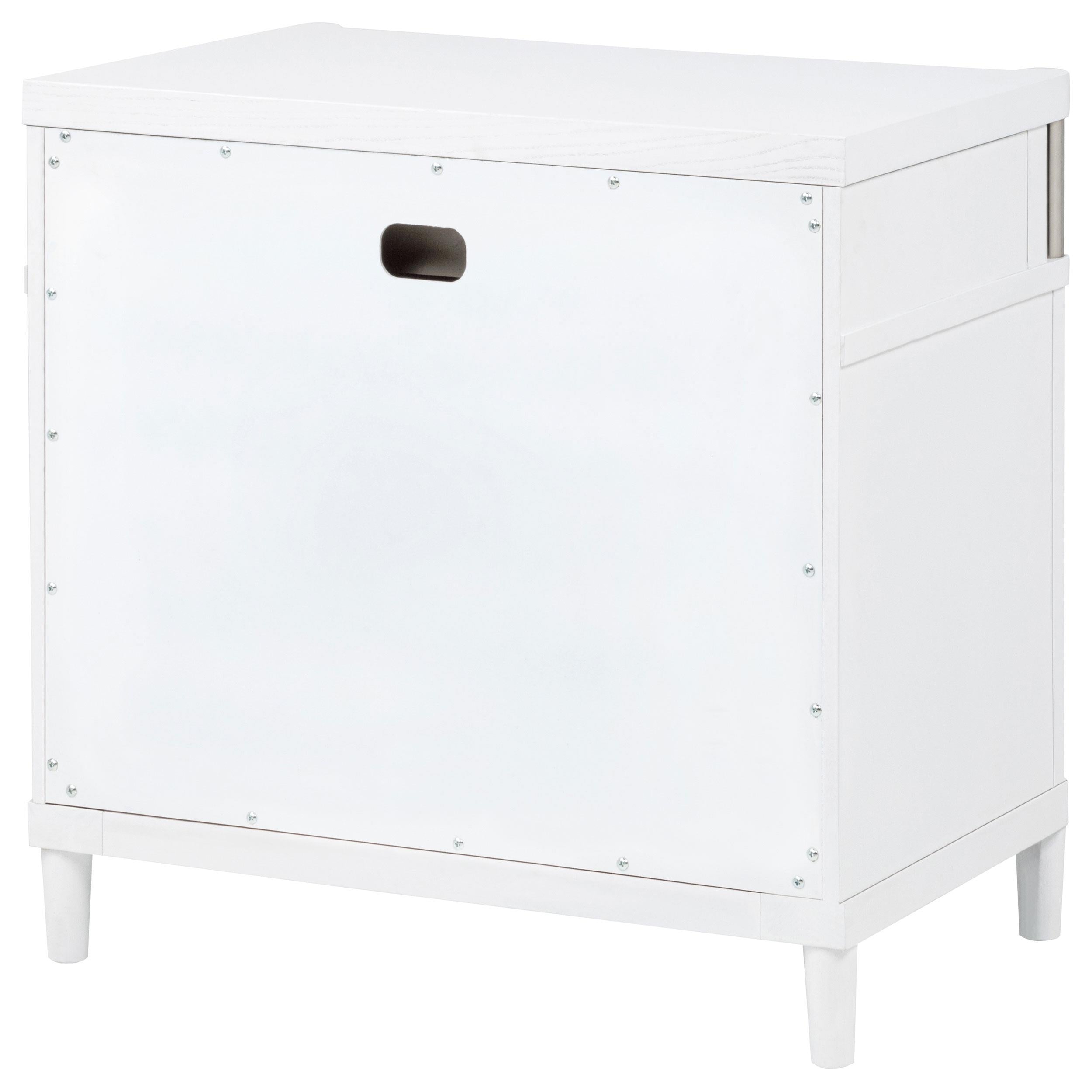 Gracemont 3-drawer Bedroom Nightstand Bedside Table White - 225072