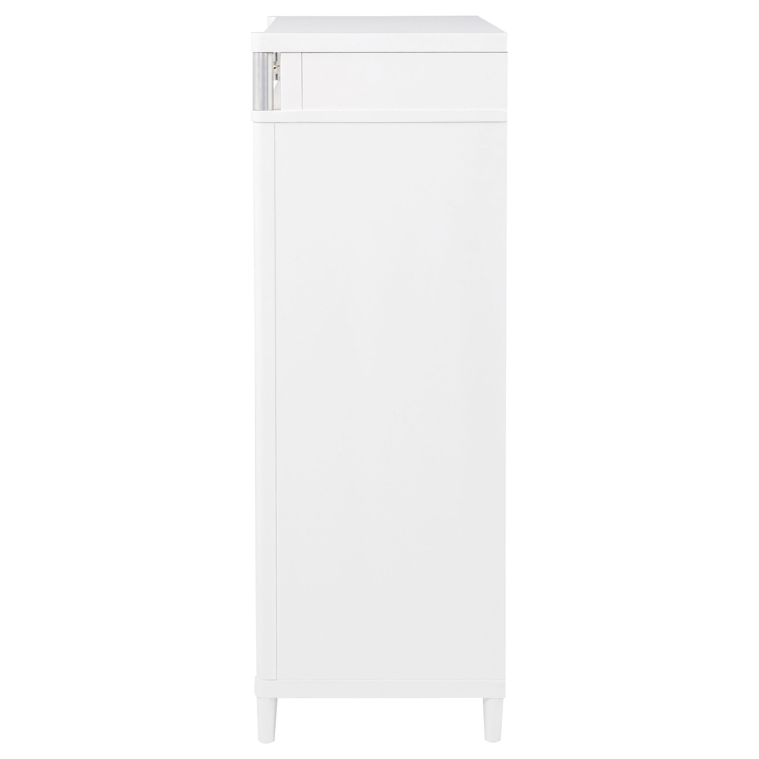 Gracemont 5-drawer Bedroom Chest of Drawers White - 225075