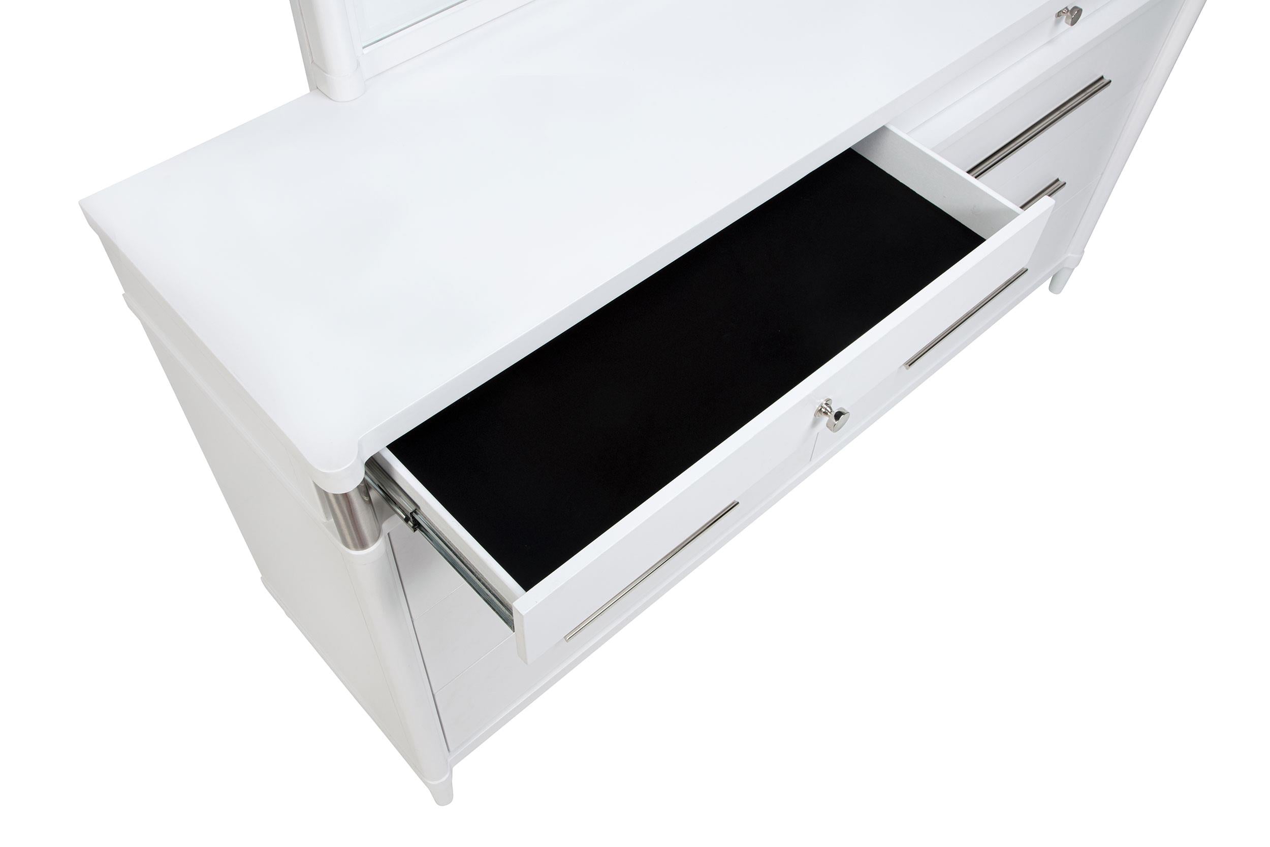 Gracemont 8-drawer Bedroom Dresser with Mirror White - 225073M