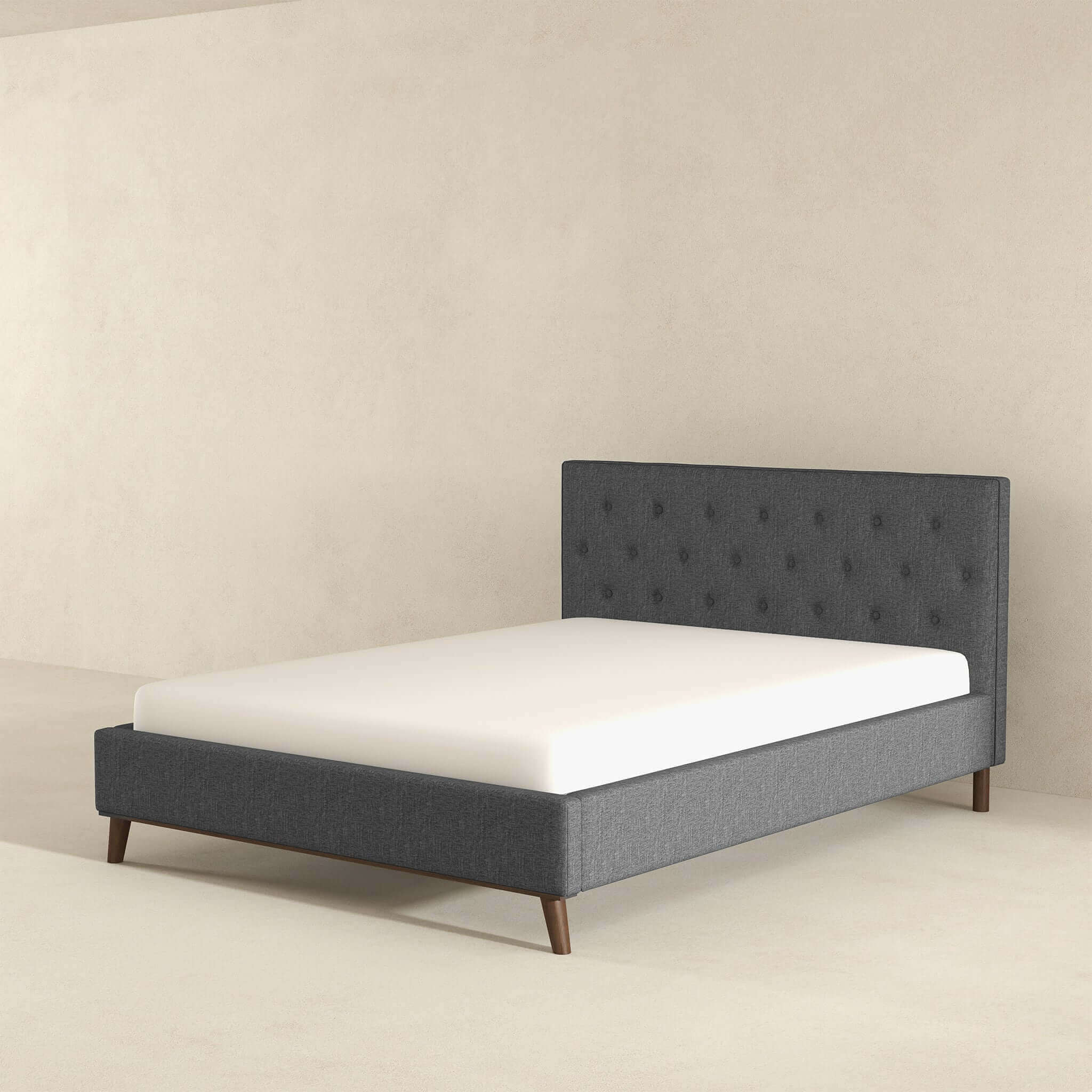 Graceville King Fabric Platform Bed - BED00500302
