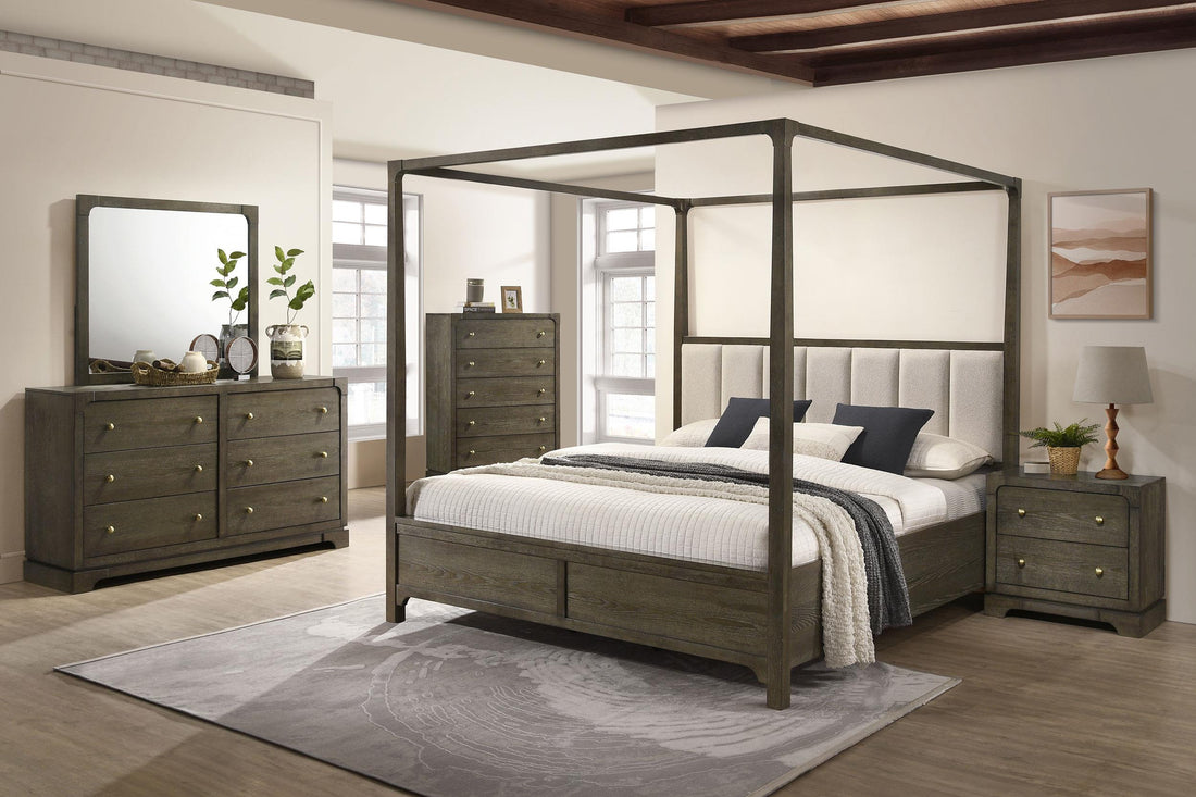 Gran Park 5-piece California King Bedroom Set Dark Cocoa - 224931KW-S5