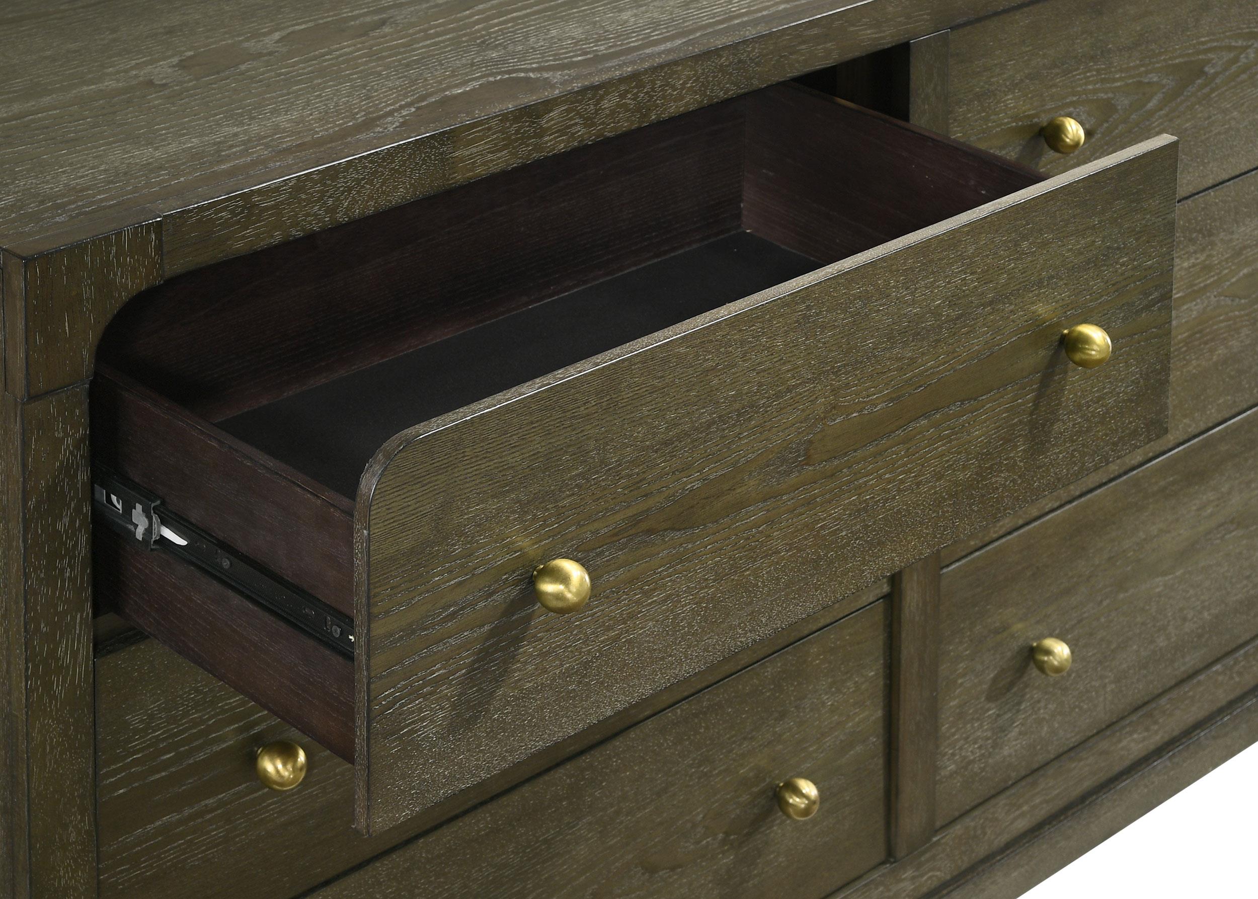 Gran Park 6-drawer Dresser Cabinet Dark Cocoa - 224933