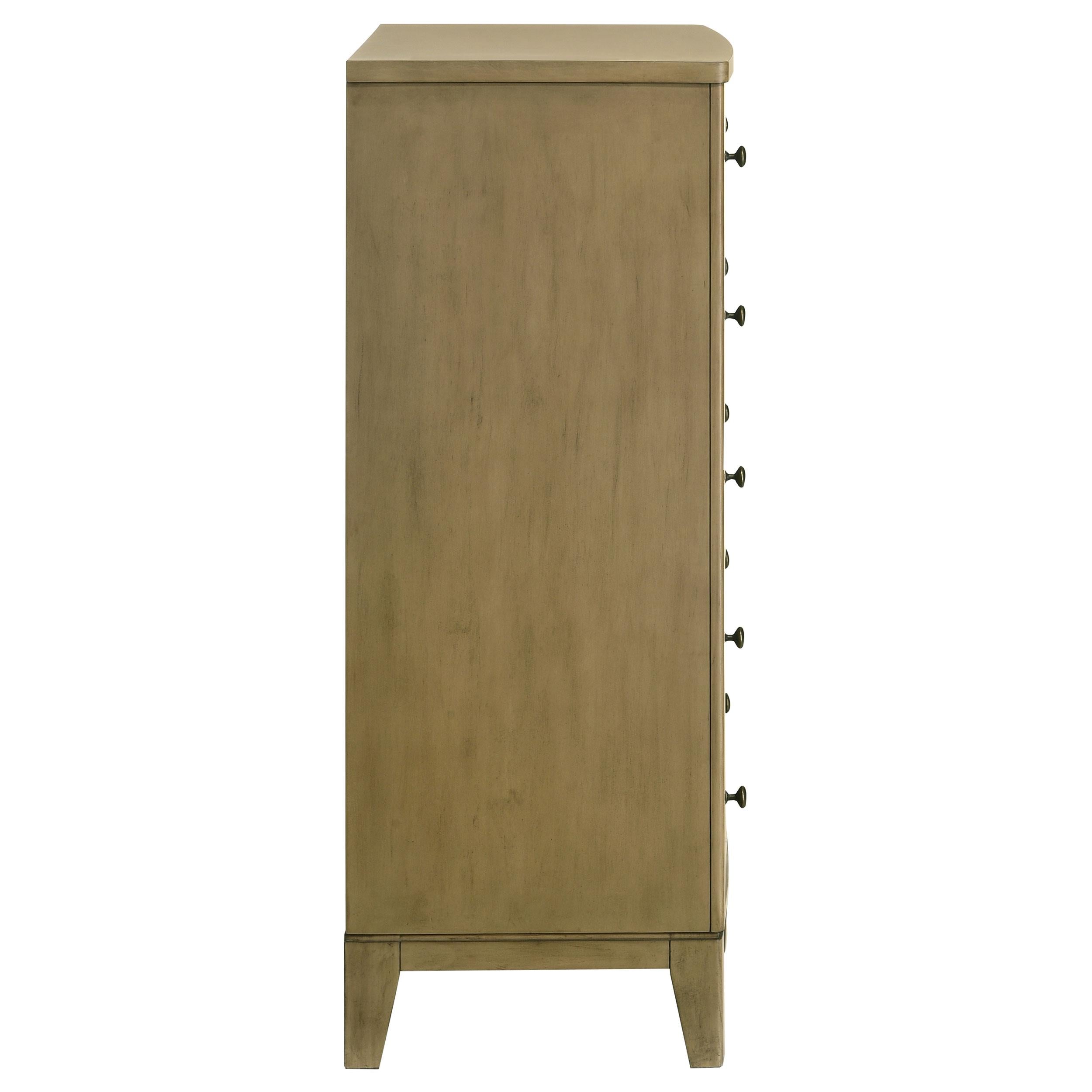 Granada 5-drawer Bedroom Chest of Drawers Natural Pine - 224925