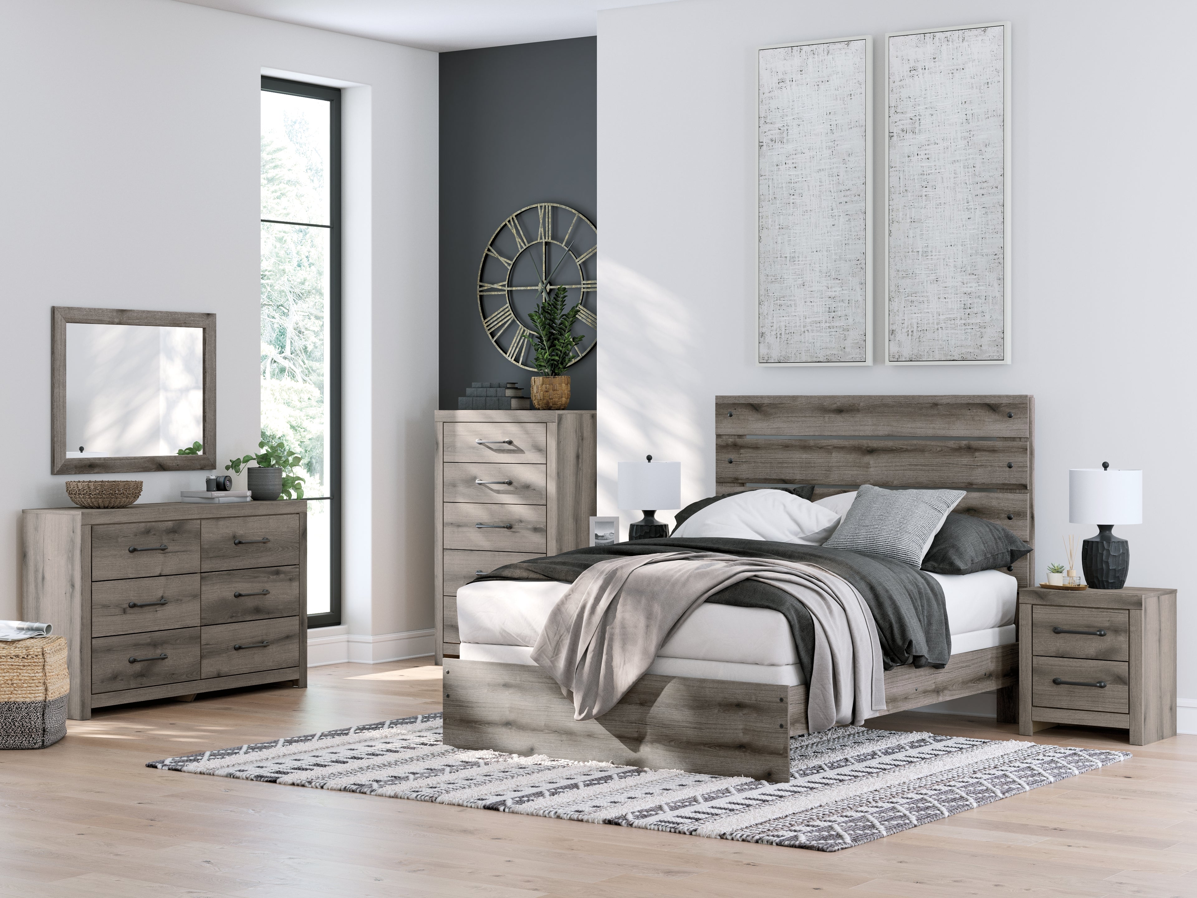 Graystorm Brown Gray Dresser - PCB2405-31