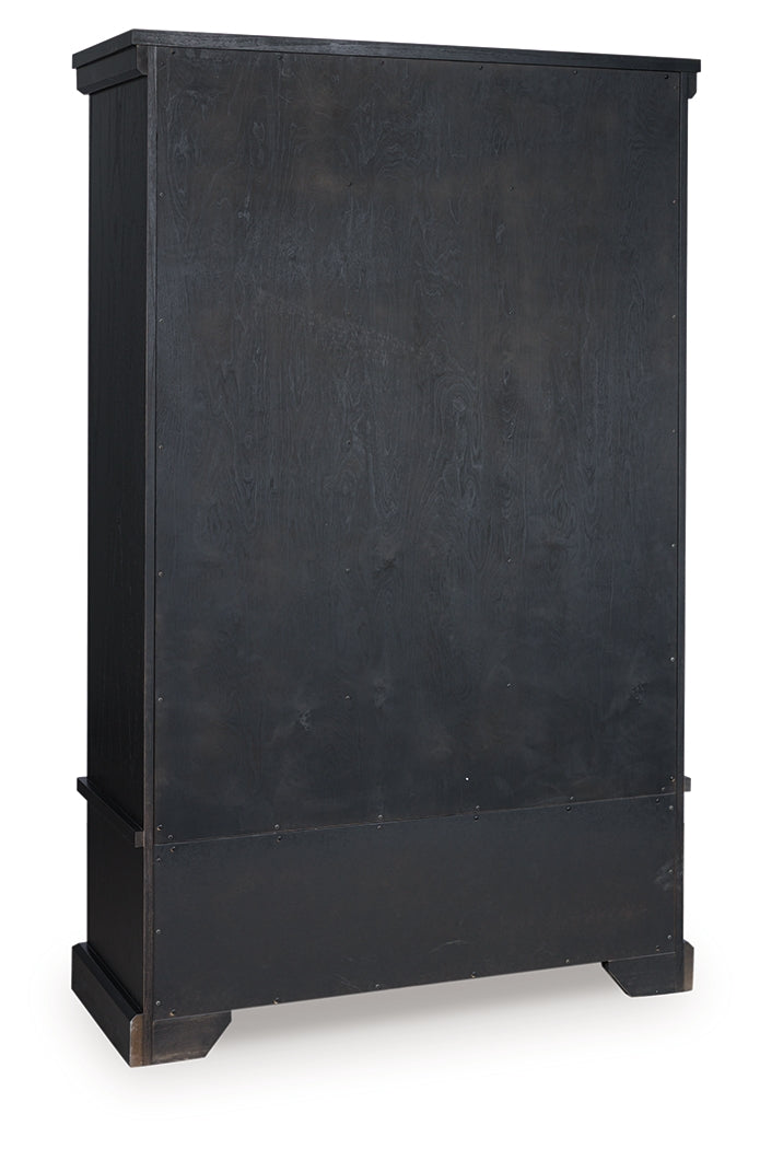 Greddinton Black/Brown Curio - PCD824-186