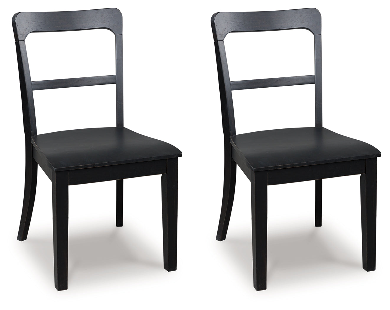 Greddinton Black Dining Chair, Set of 2 - PCD824-01