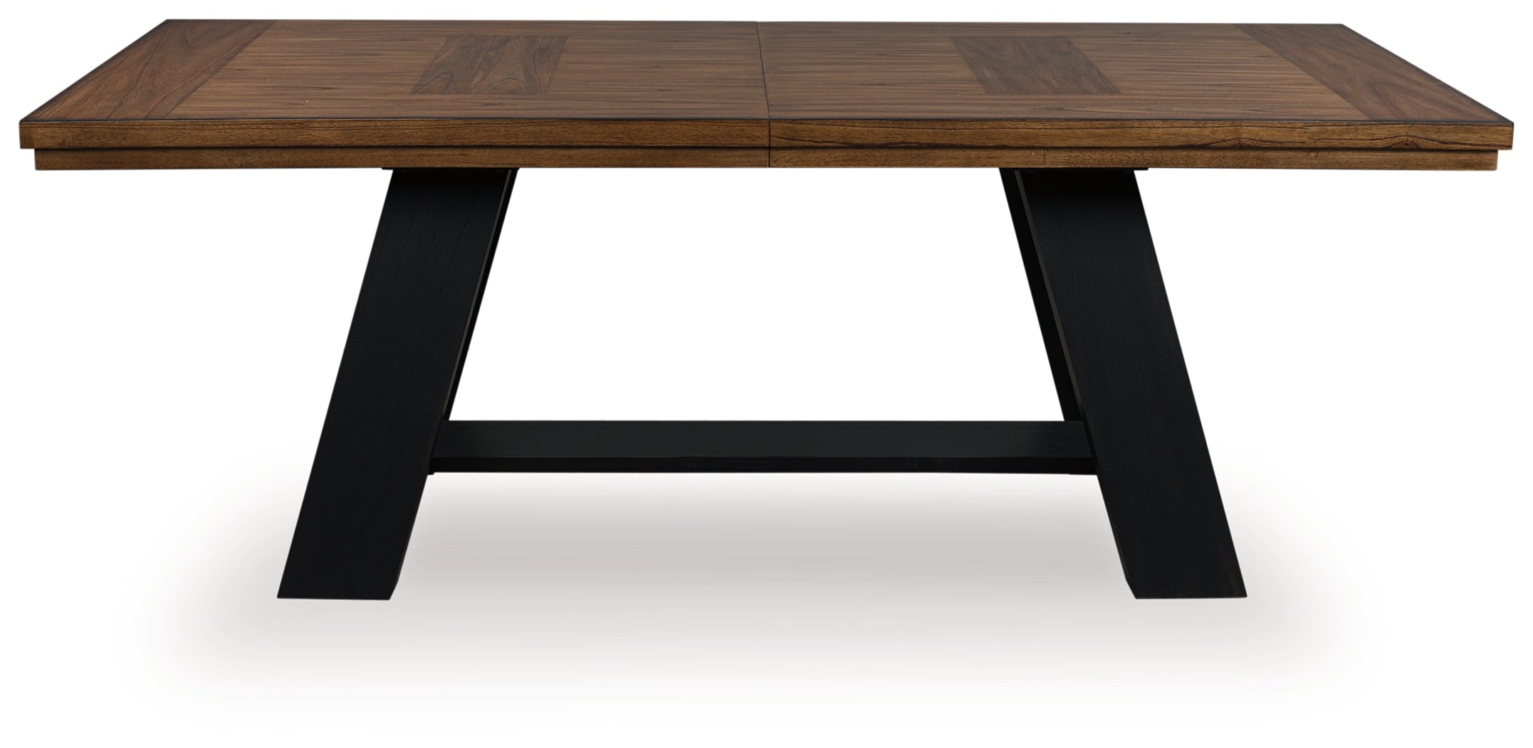 Greddinton Brown/Black Dining Extension Table - PCD824D11