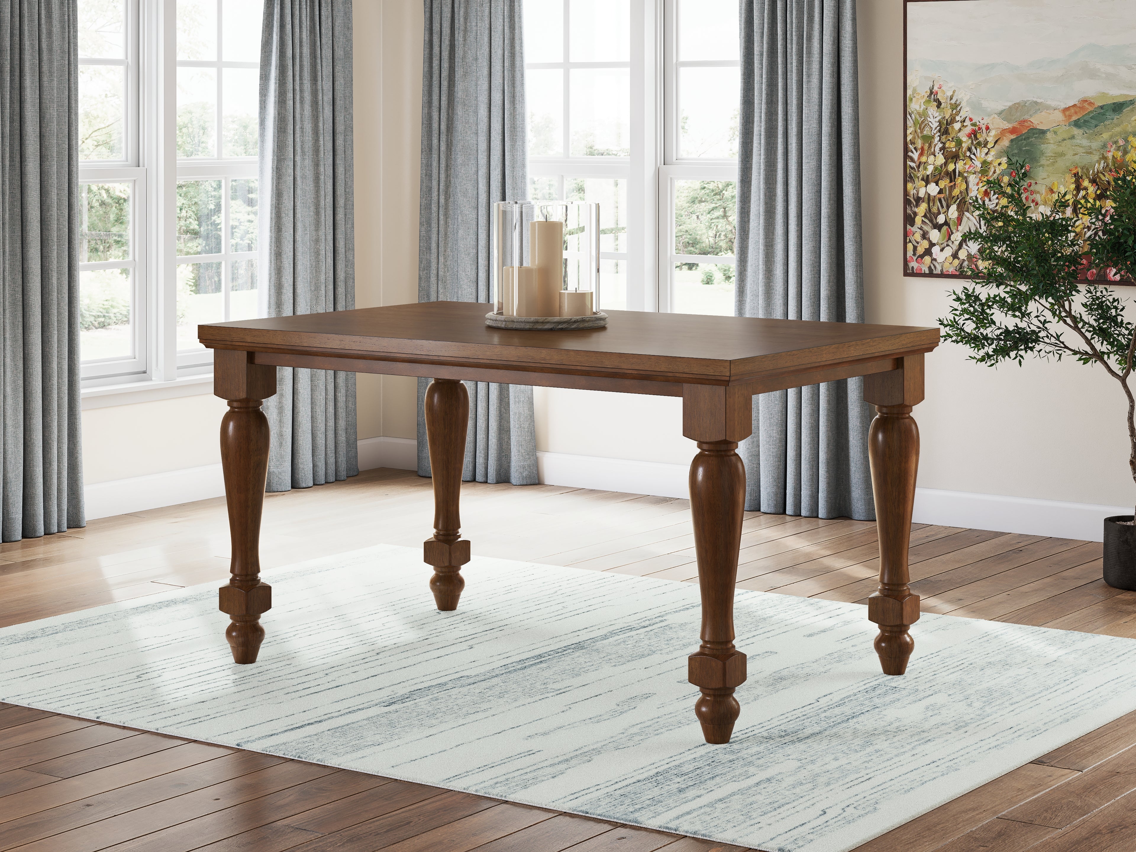 Greddinton Counter Height Dining Table and 6 Barstools - PCD824D20