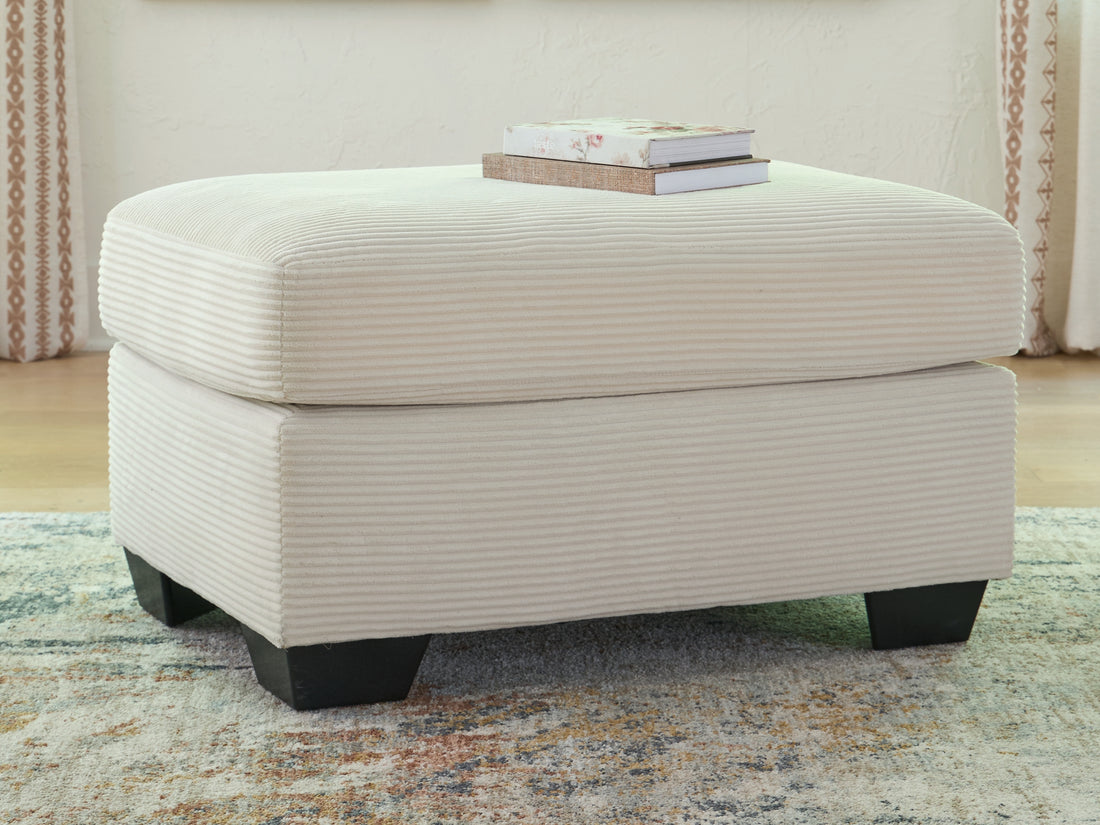 Greenbriar Ivory Ottoman - PC3200614
