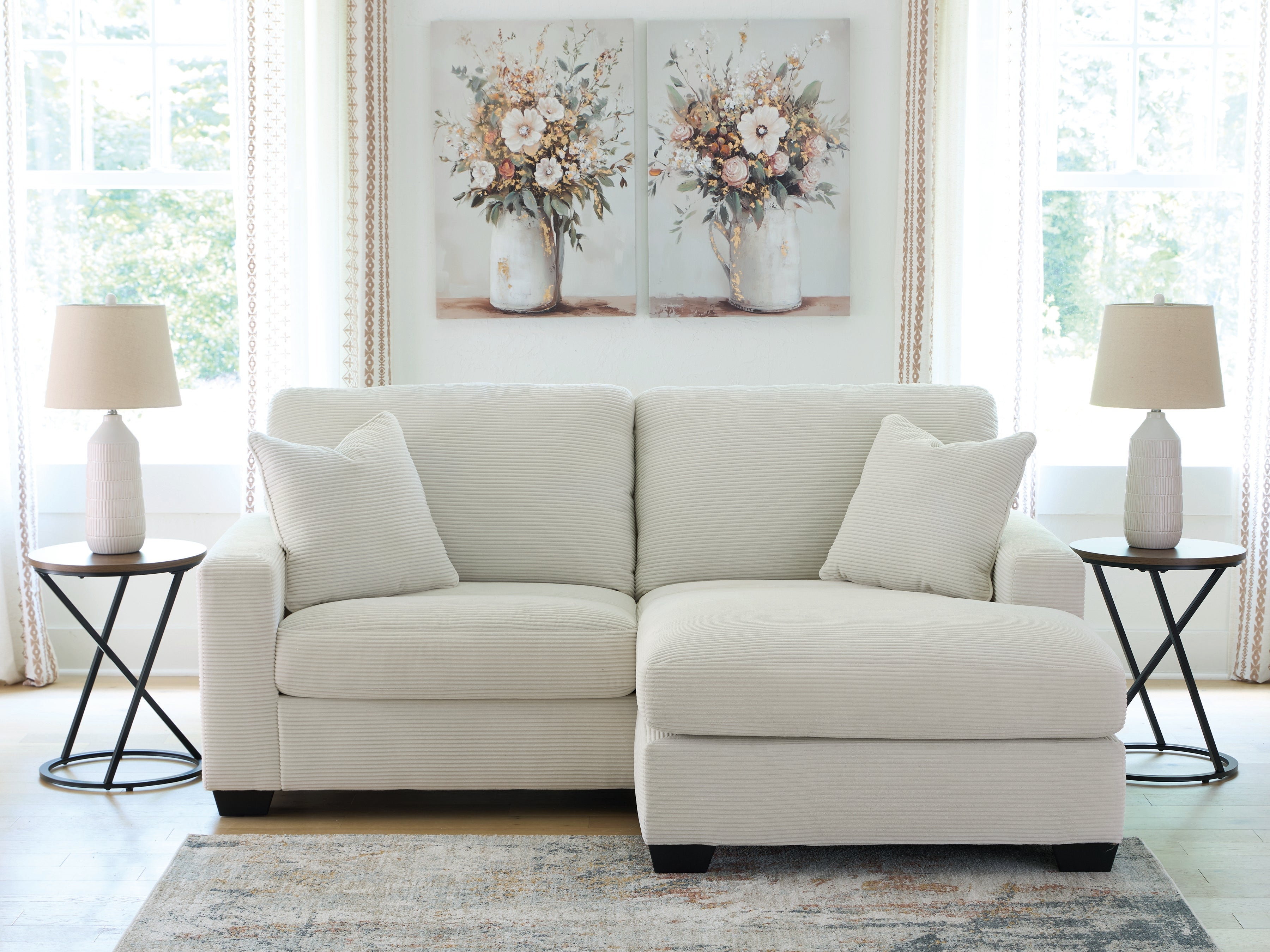 Greenbriar Ivory Sofa Chaise - PC3200618