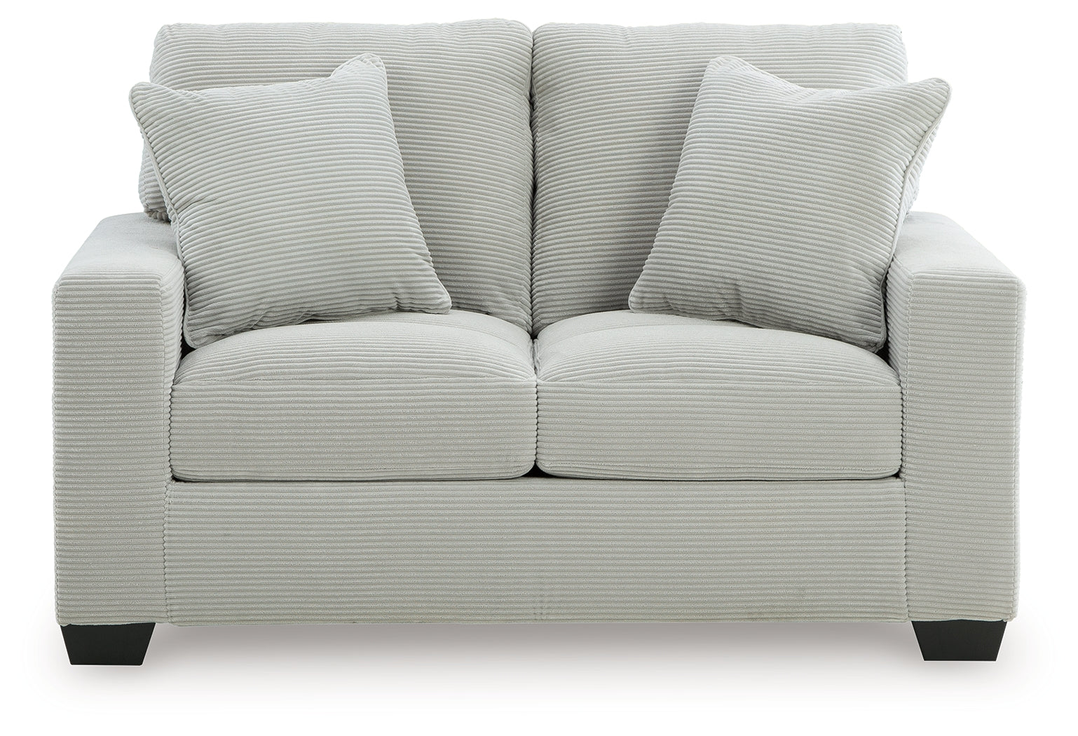 Greenbriar Smoke Sofa and Loveseat from Ashley - Luna Furniture