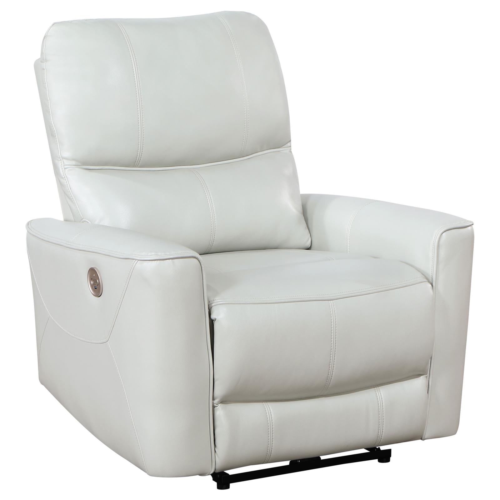 Greenfield Ivory 3-Piece Upholstered Power Reclining Sofa Set from Coaster - Luna Furniture