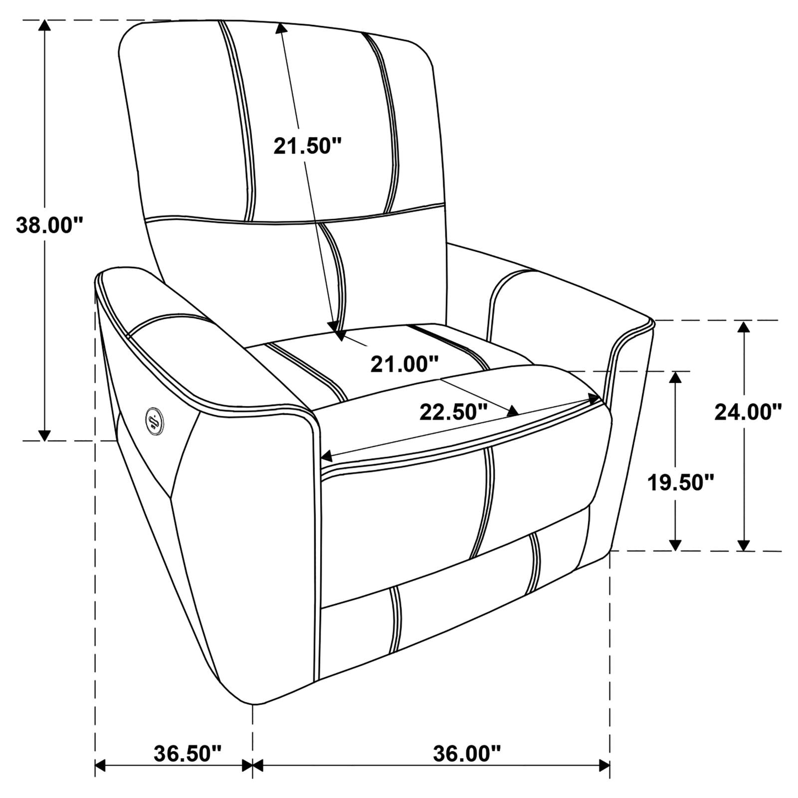 Greenfield Ivory 3-Piece Upholstered Power Reclining Sofa Set from Coaster - Luna Furniture