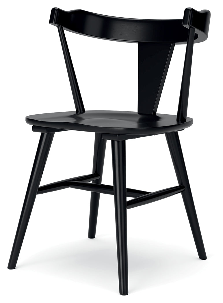 Gretlynn Black Dining Chair, Set of 2 - D501-02