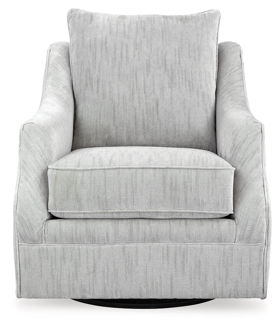 Gubbins Gray Swivel Accent Chair - A3000818