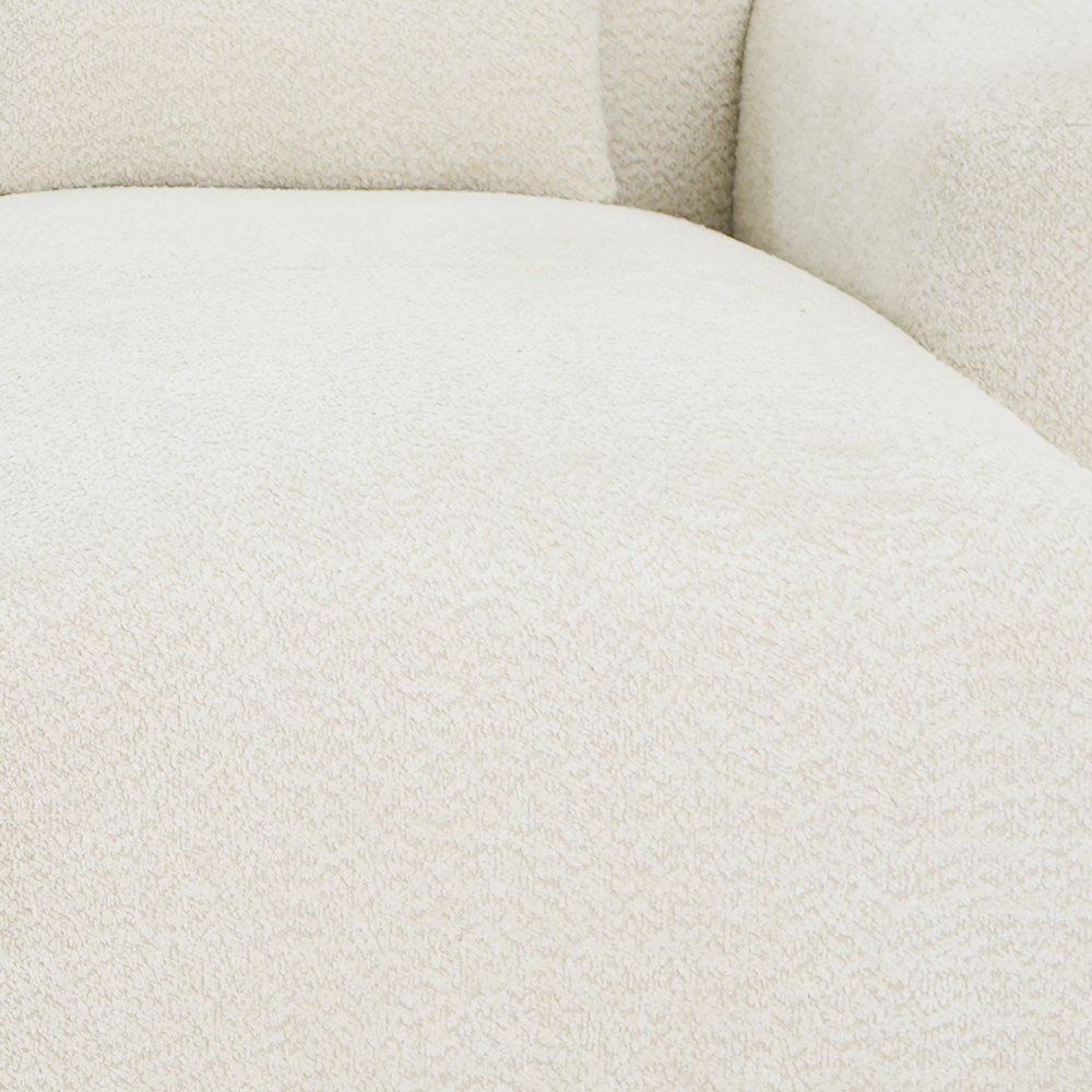 Haledon 3-Piece Sand Boucle Right Sectional Sofa - SEC04504002