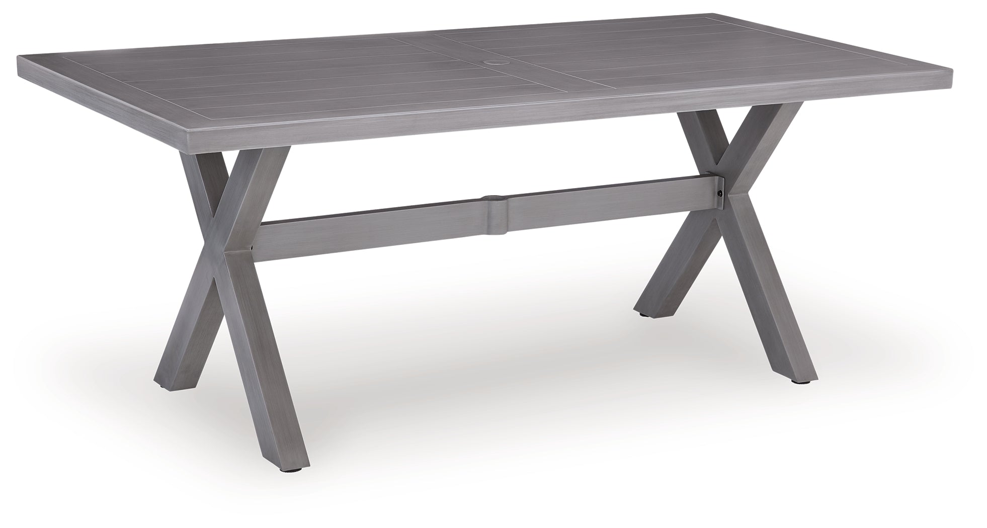 Half Moon Beach Gray Outdoor Dining Table - PCP418-625