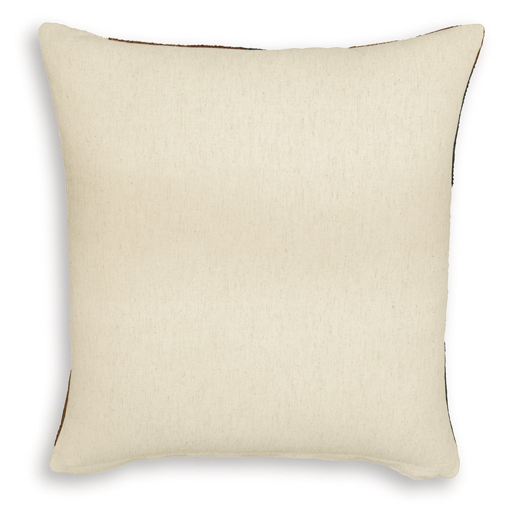 Hallam Sienna/Gold/Charcoal Pillow (Set of 4) - A1001155