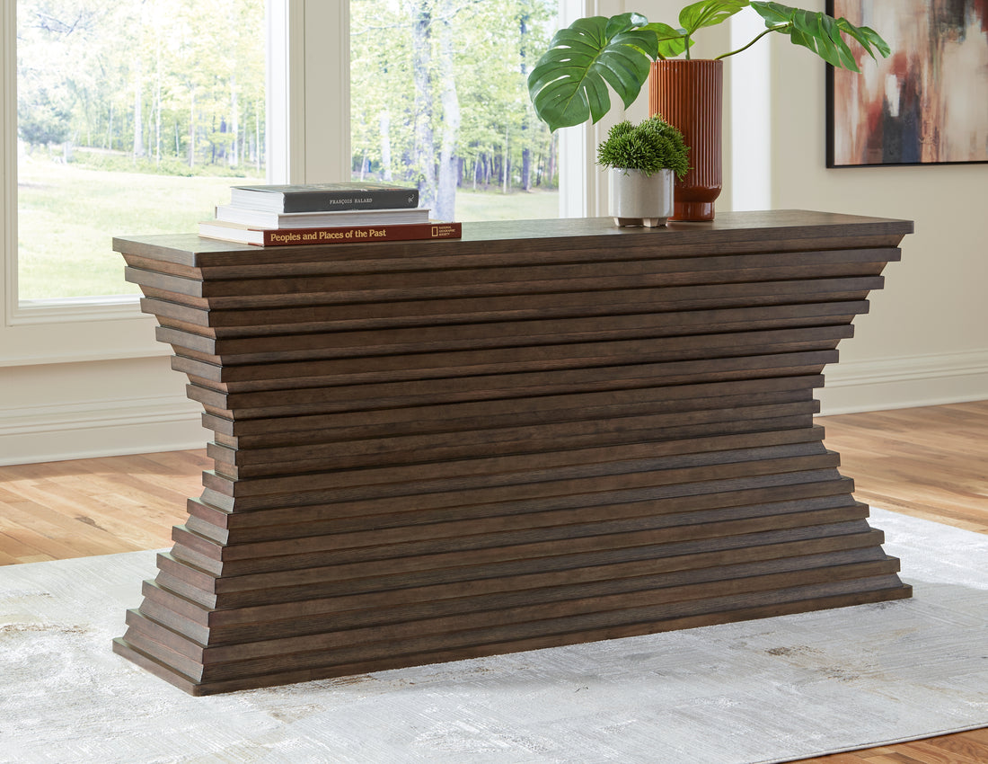 Hannodream Warm Brown Sofa Table - T821-4