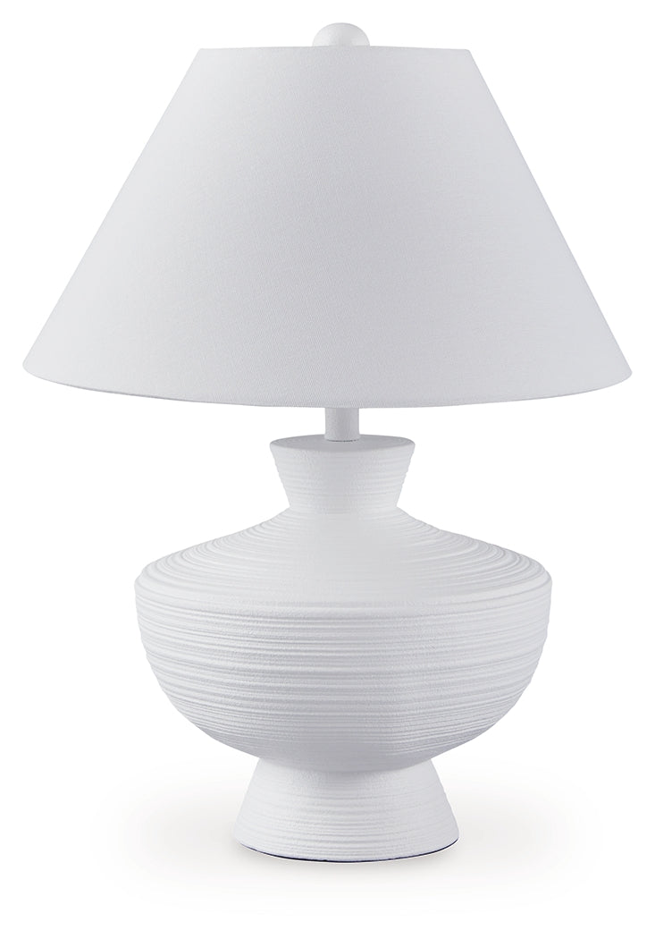 Harelwood White Table Lamp - L235934